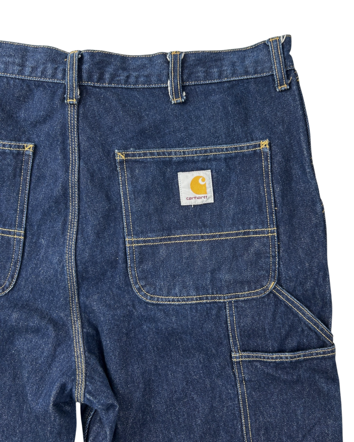 CARHARTT WIP 'Single Knee Pant' Dark Wash Carpenter Jeans