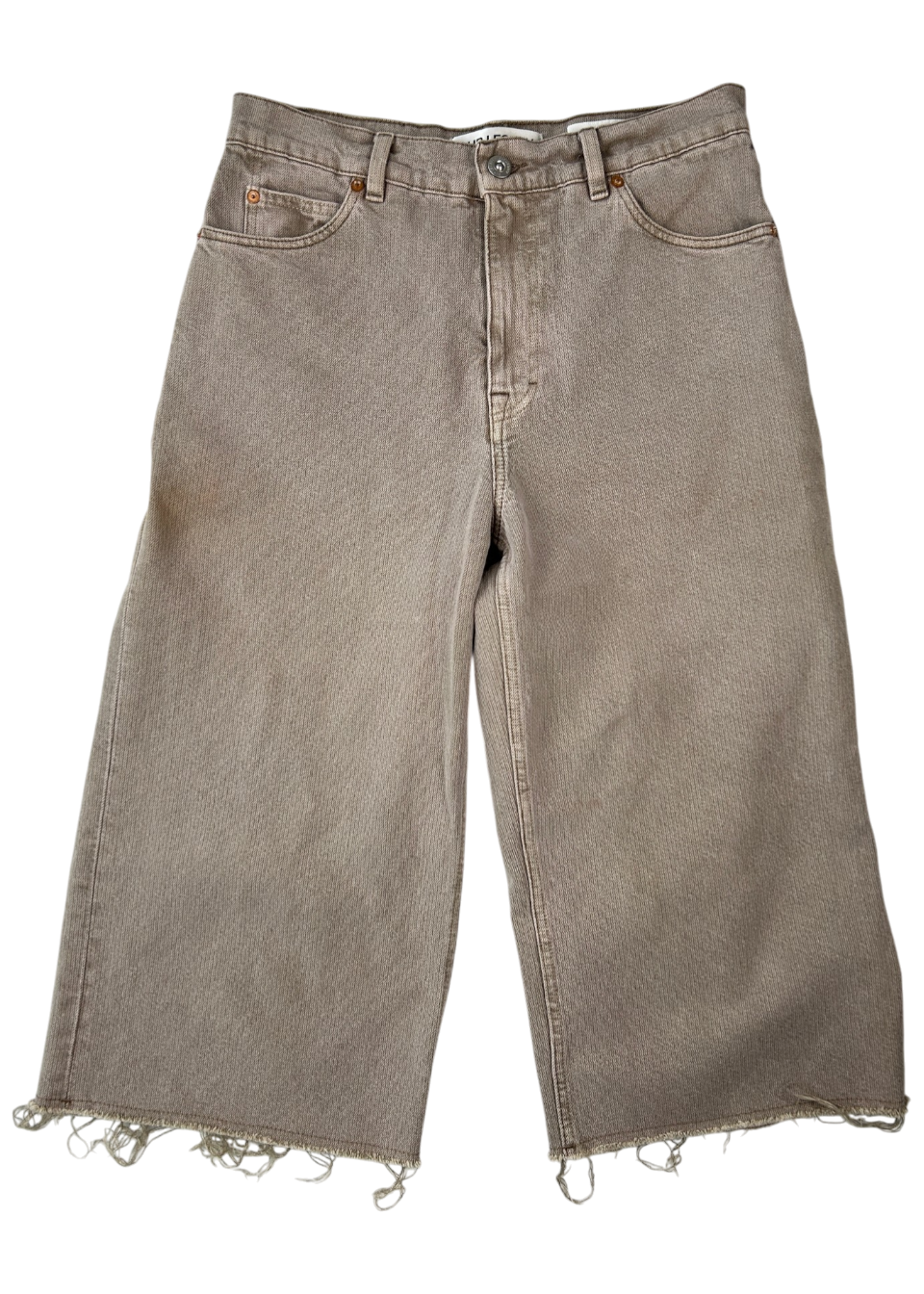 OUR LEGACY 'Half Cut' Raw Hem Crop Jeans