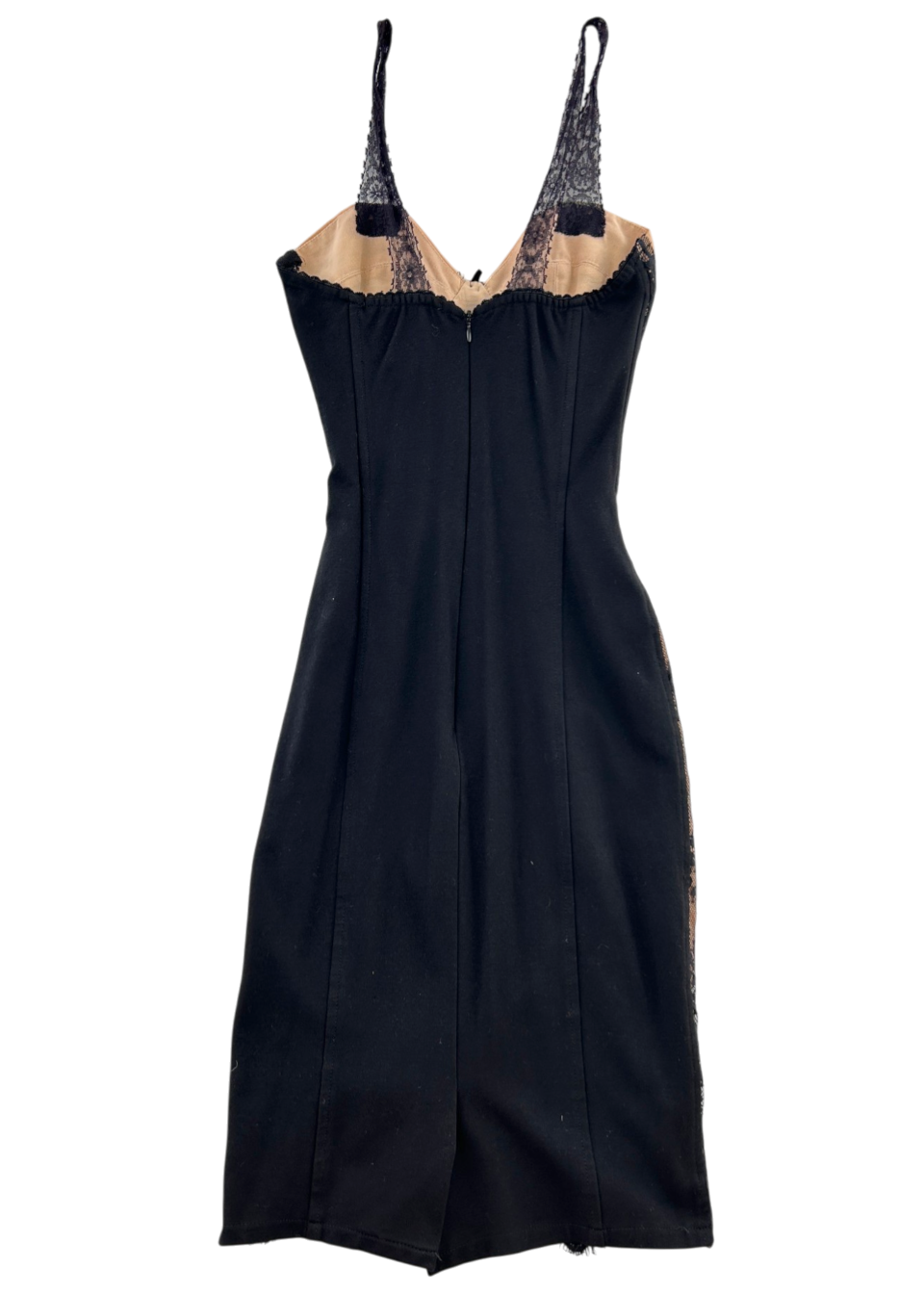 WHEELS & DOLLBABY VINTAGE Lace Bodycon Midi Dress