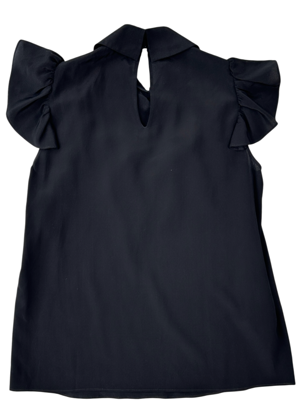 MIU MIU 2018 Western Ruffle Blouse W Star Brooch