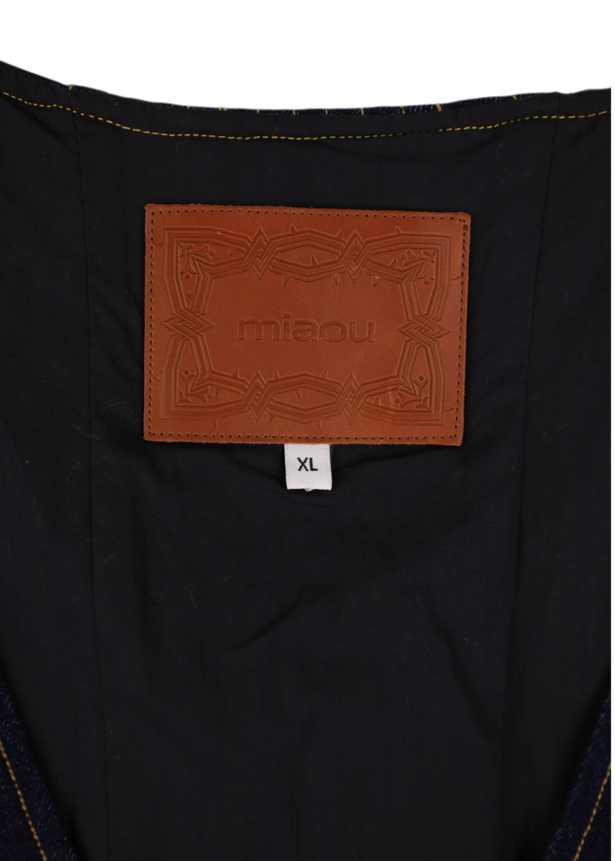 MIAOU 'Dolly' Indigo Denim Corset