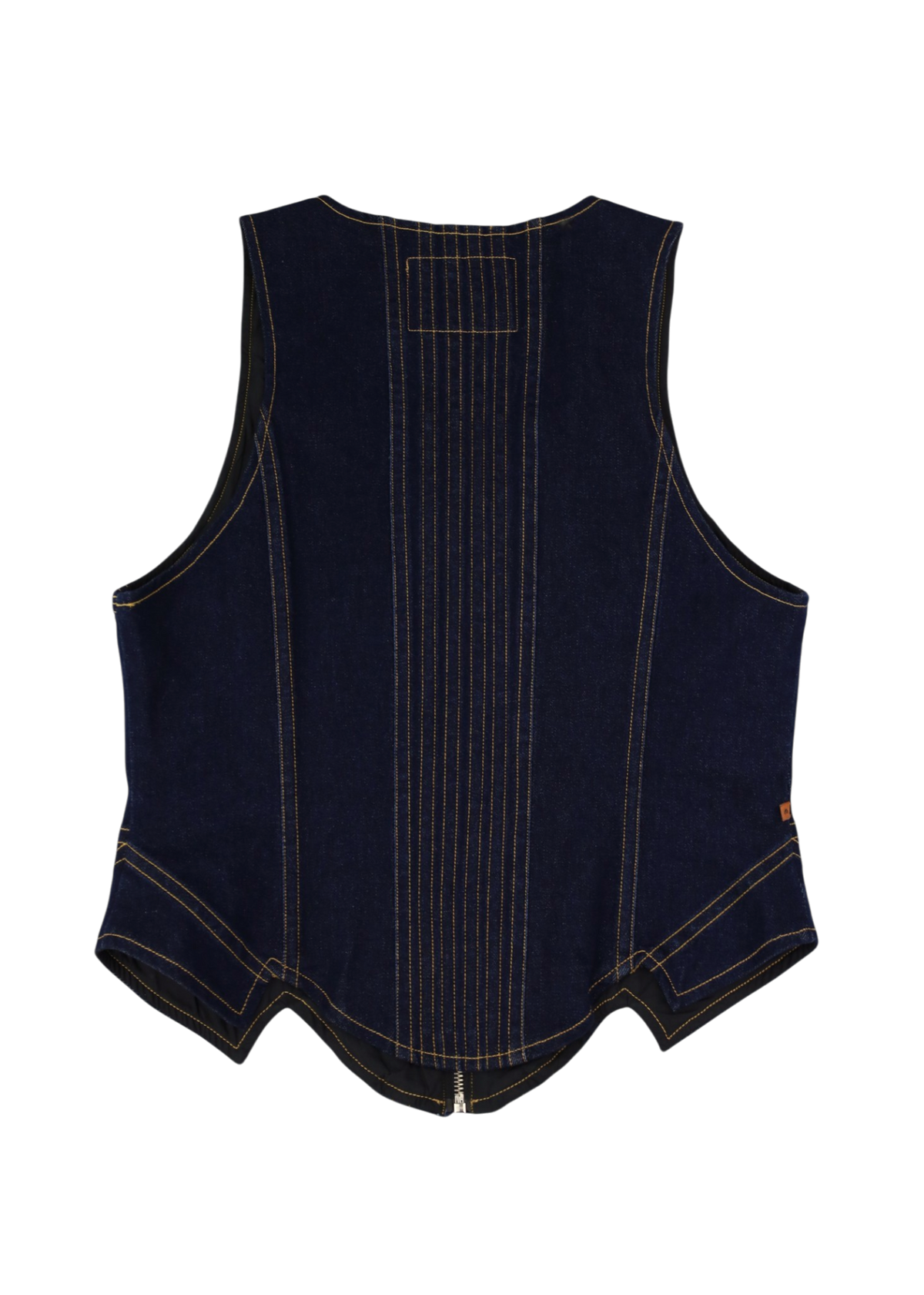 MIAOU 'Dolly' Indigo Denim Corset