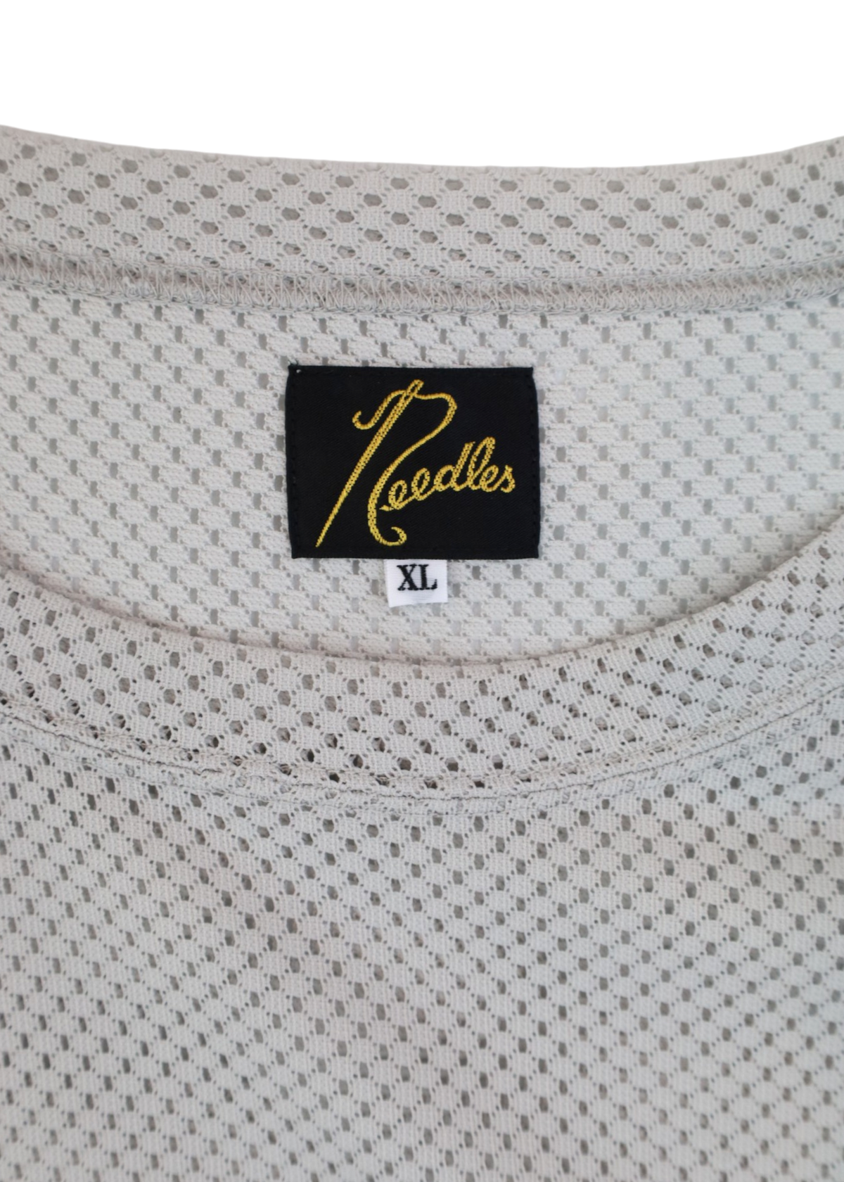 NEEDLES Light Grey Sports Mesh Longsleeve