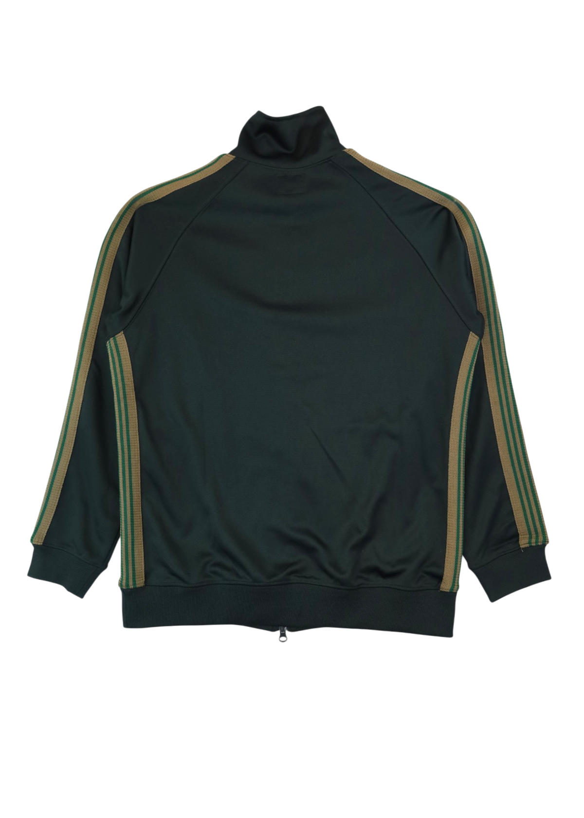 NEEDLES Green/Khaki Poly Smooth Track Jacket
