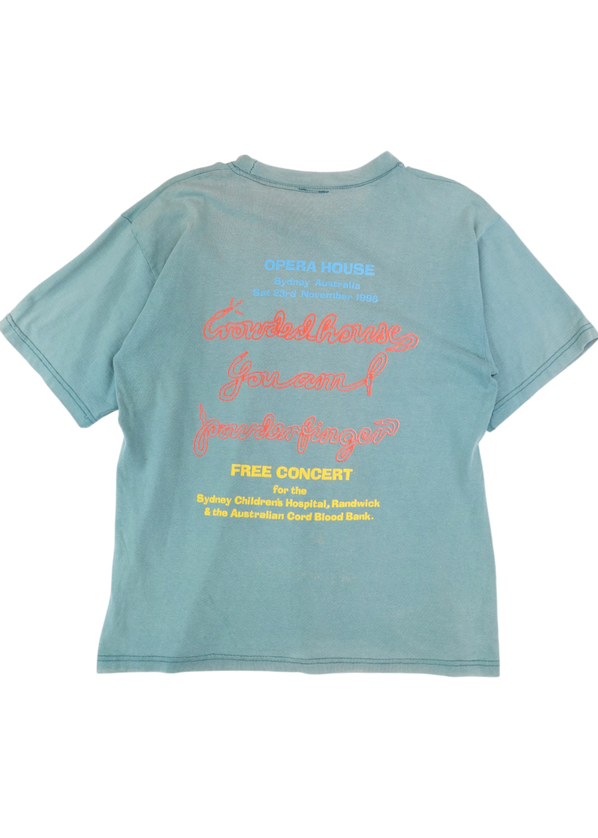 MAMBO VINTAGE (AS IS) 1996 Crowded House x Mambo 'Farewell to the World' Tee