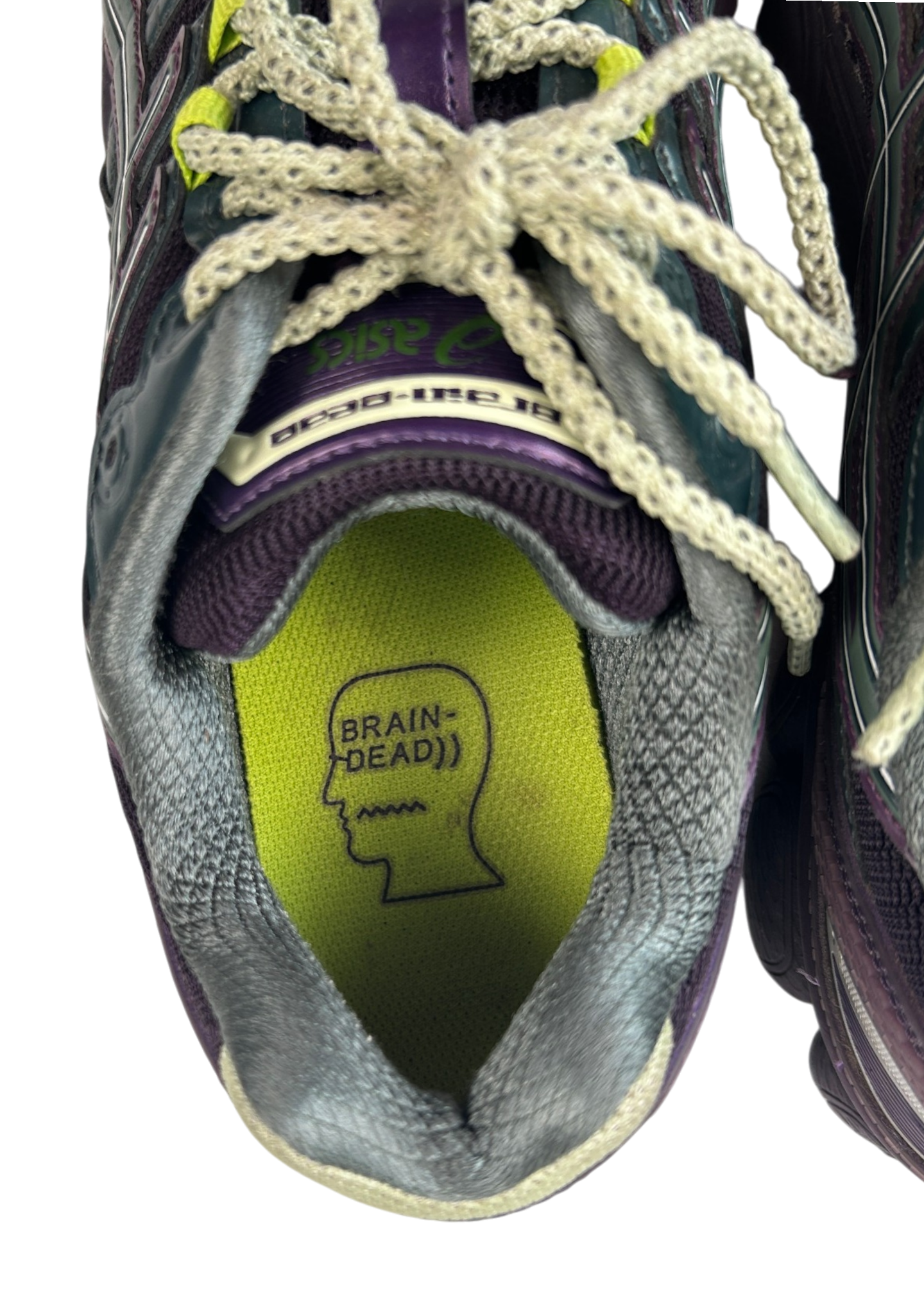 ASICS X BRAINDEAD (AS IS) Gel-Nimbus 9 Nightshade/Laurel Wreath