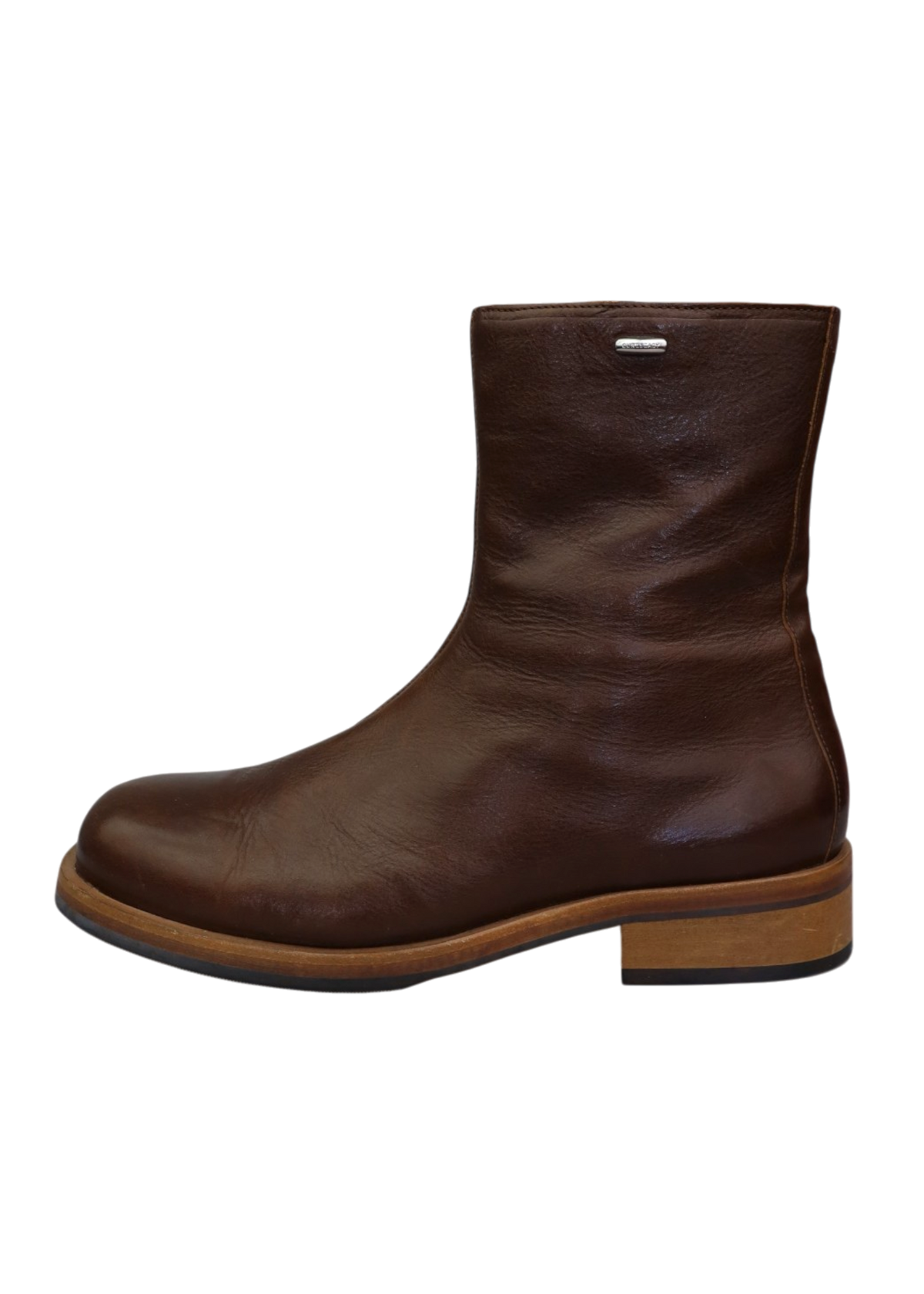 OUR LEGACY 'Camion' Brown Leather Ankle Boots