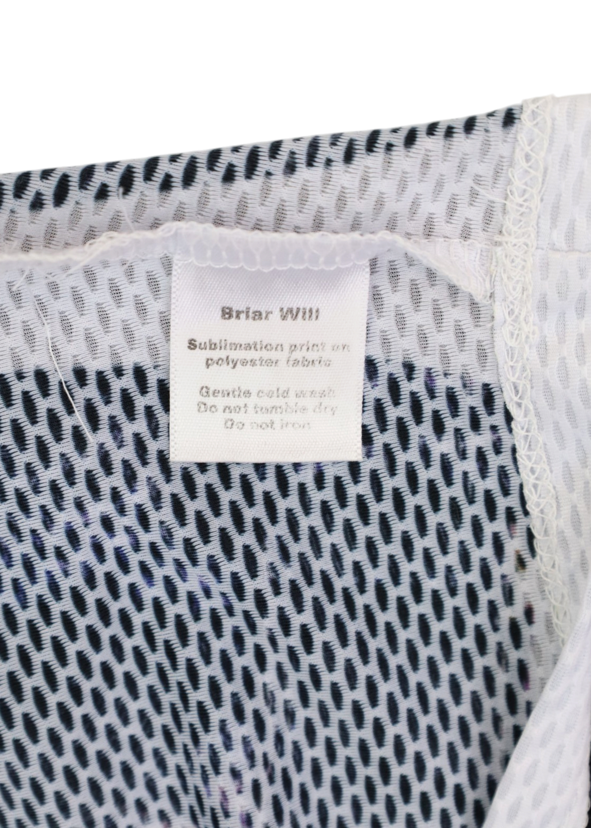 BRIAR WILL (AS IS) 'The Eternity Bolero' Screen Print Top