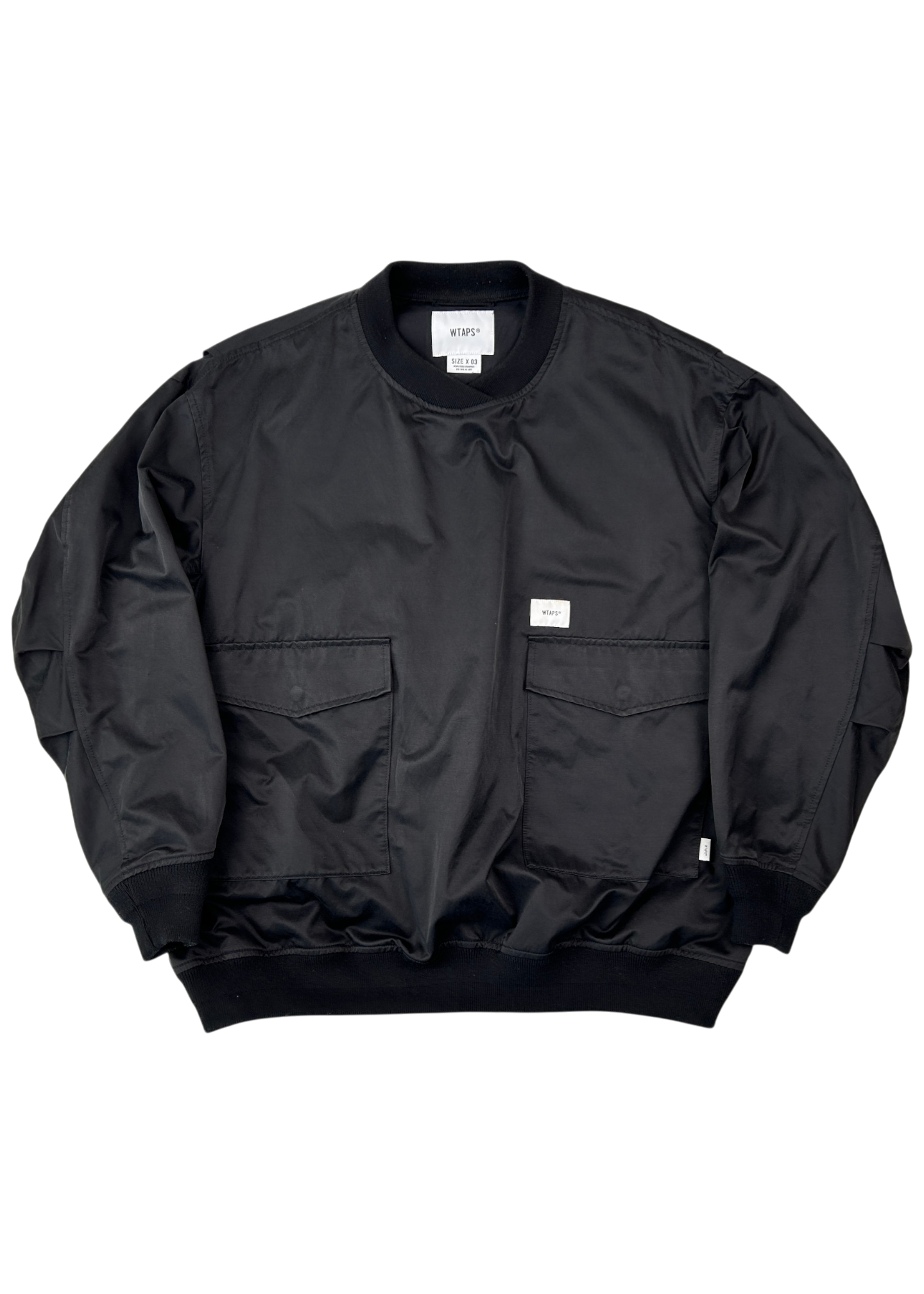 WTAPS (AS IS) Nylon Taffeta Double Pocket Pullover