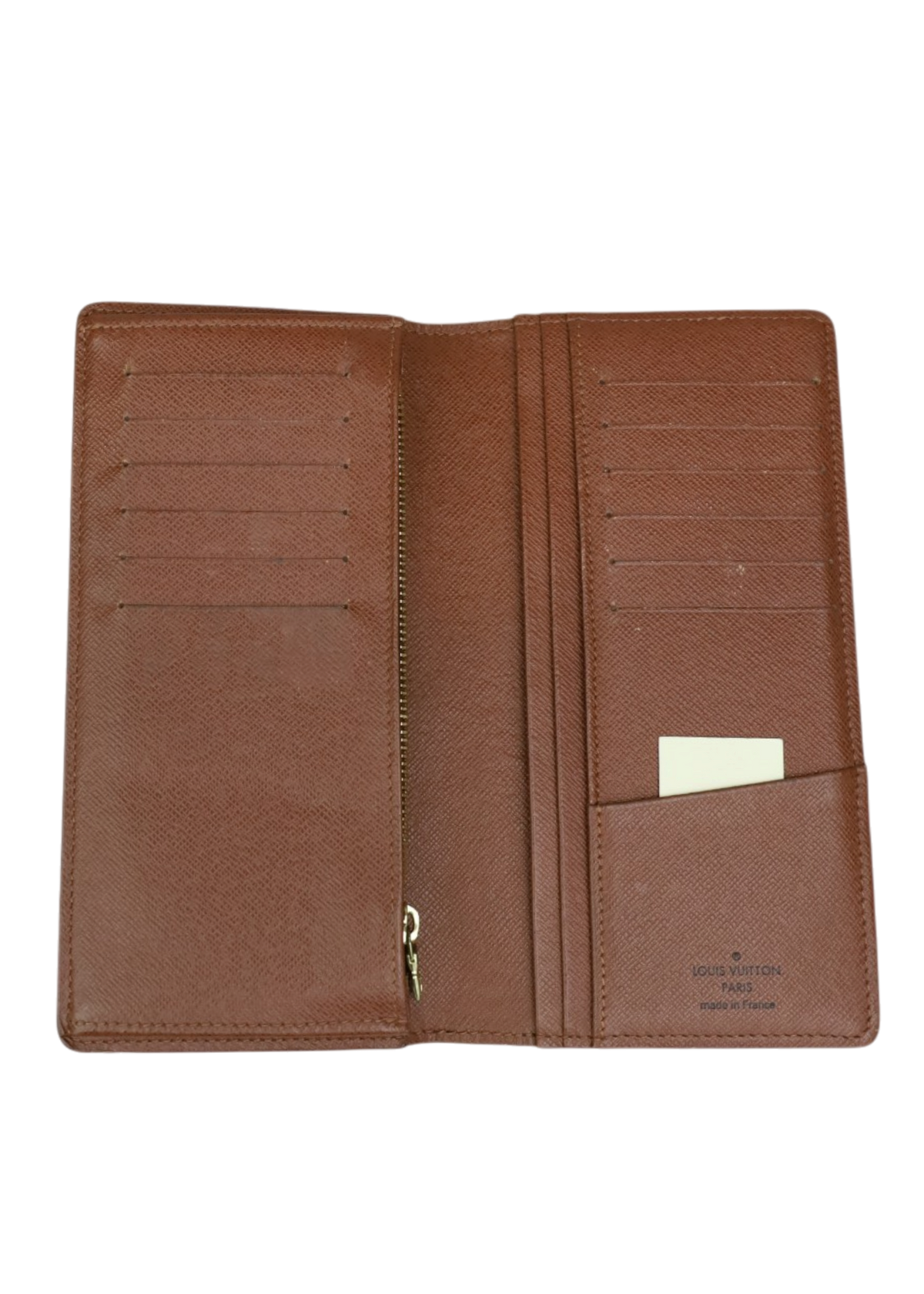 LOUIS VUITTON (AS IS) 'Brazza' Monogram Canvas Bifold Wallet