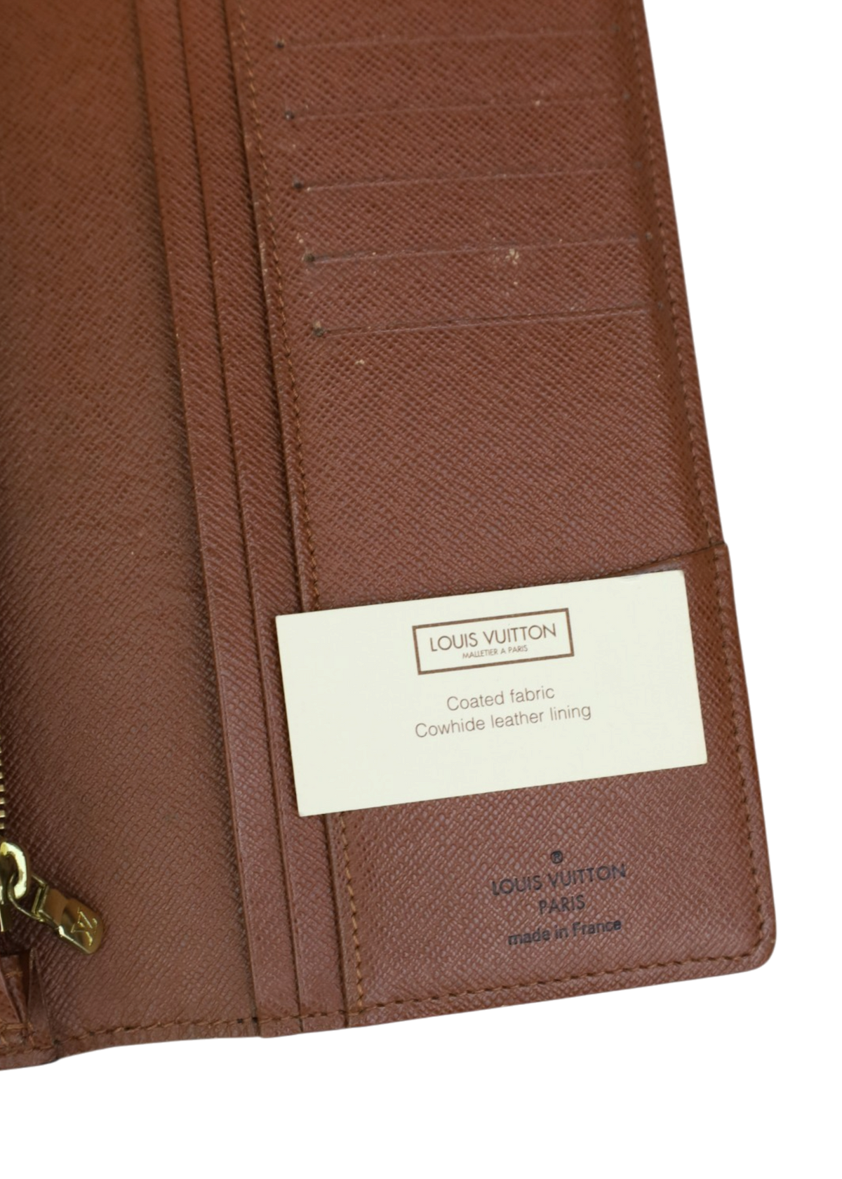LOUIS VUITTON (AS IS) 'Brazza' Monogram Canvas Bifold Wallet
