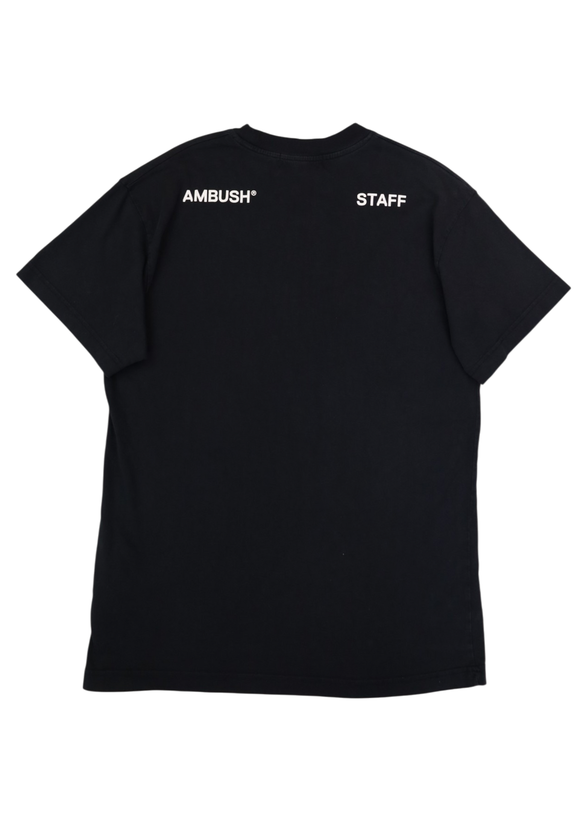 AMBUSH Black Cotton 'Staff' Tee