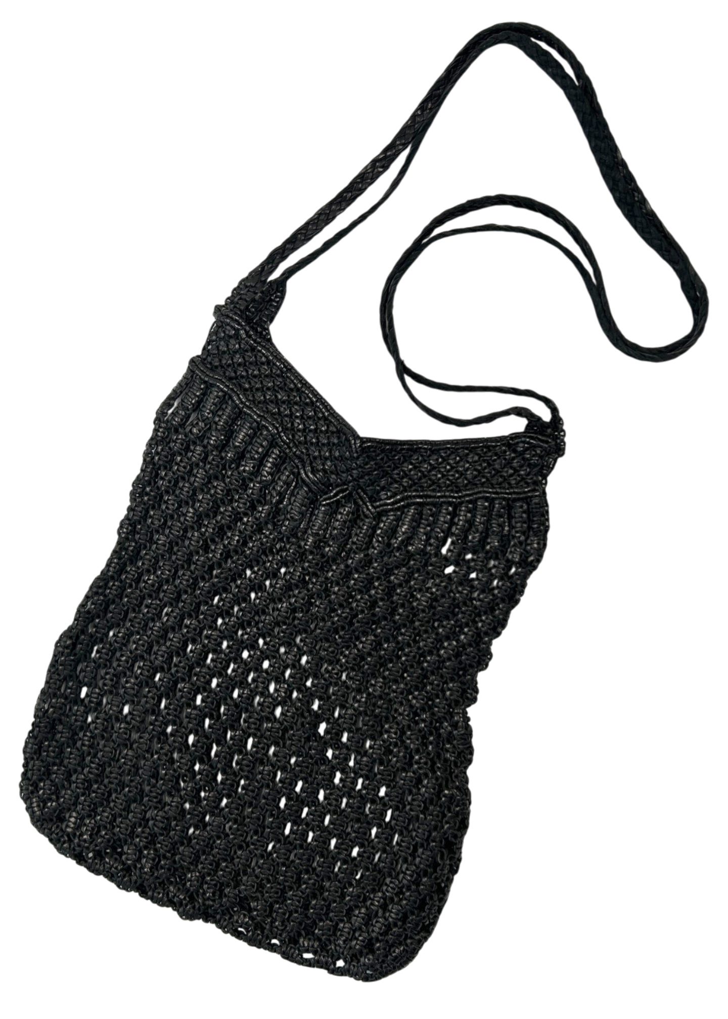 DRAGON DIFFUSION Leather Braided Tote Bag