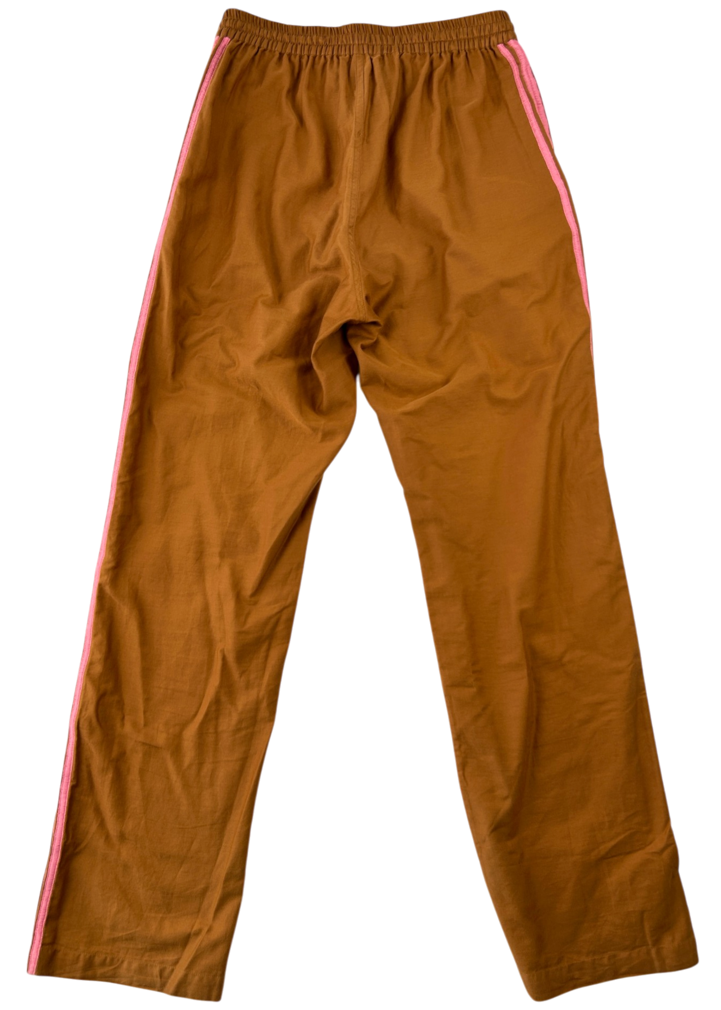 LUCY FOLK 'Mantra' Cotton Embroidered Stripe Pants