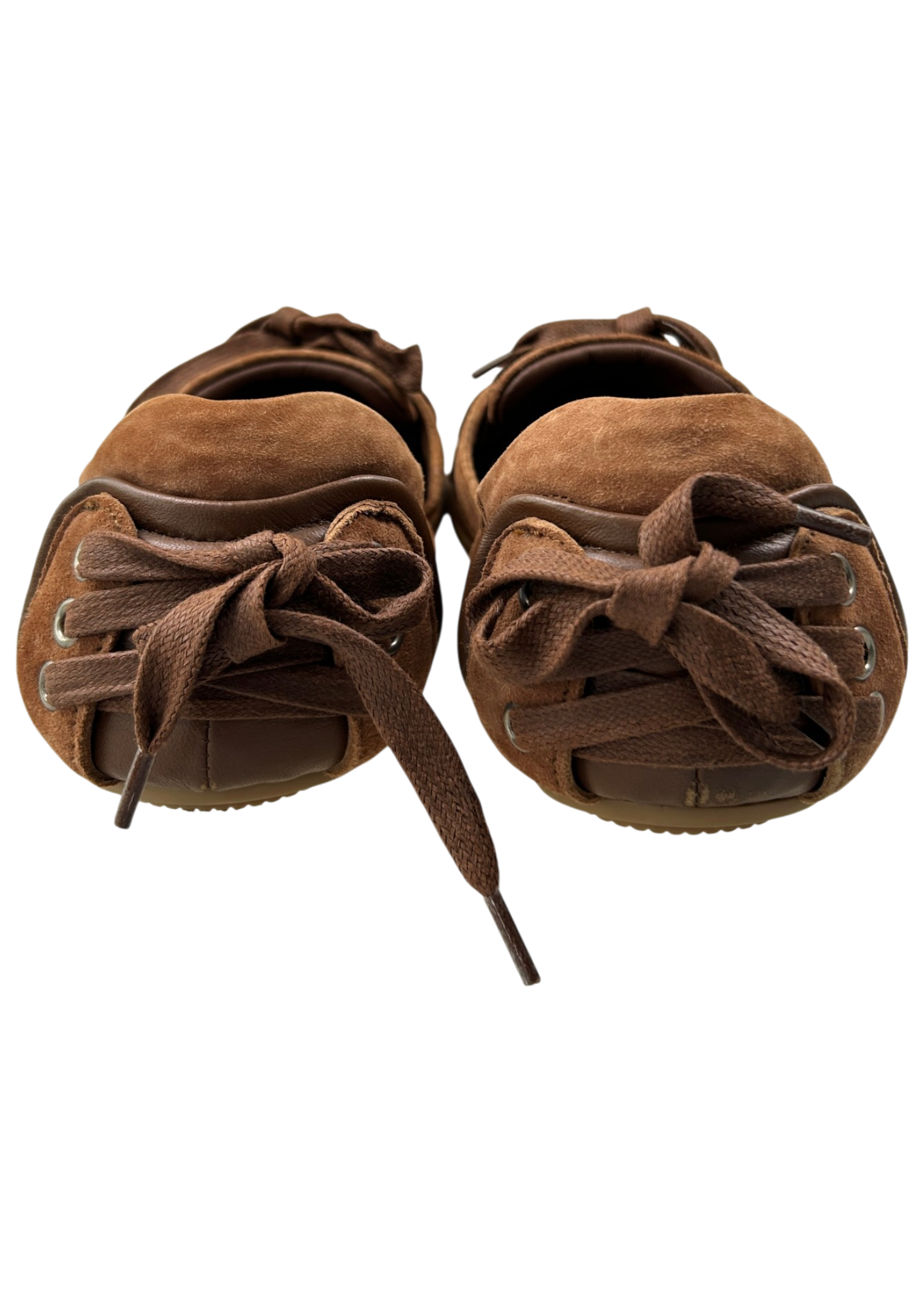ACNE STUDIOS FW2025 Brown Suede Lace Up Shoes