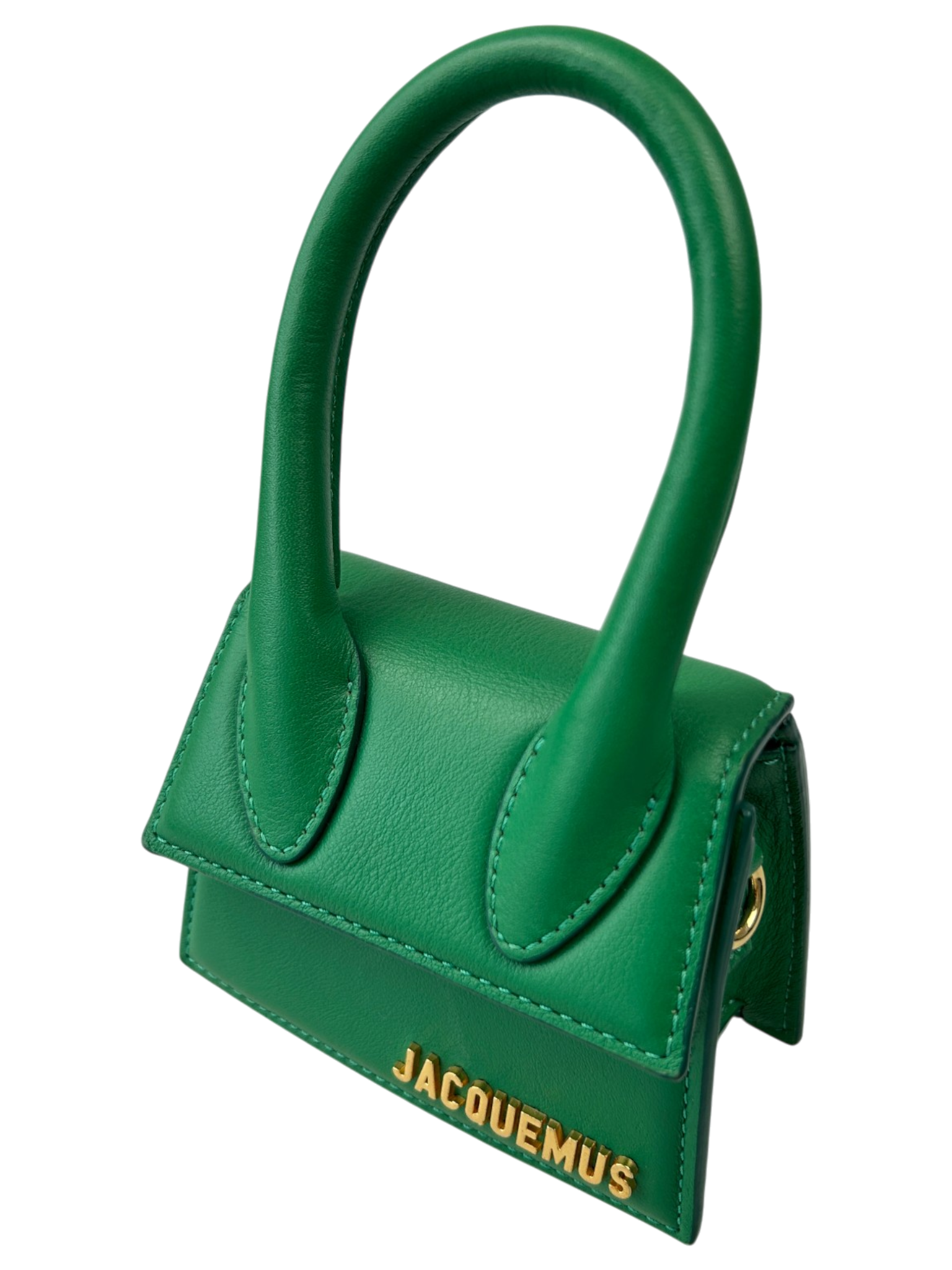 JACQUEMUS Green 'Le Chiquito' Crossbody Bag