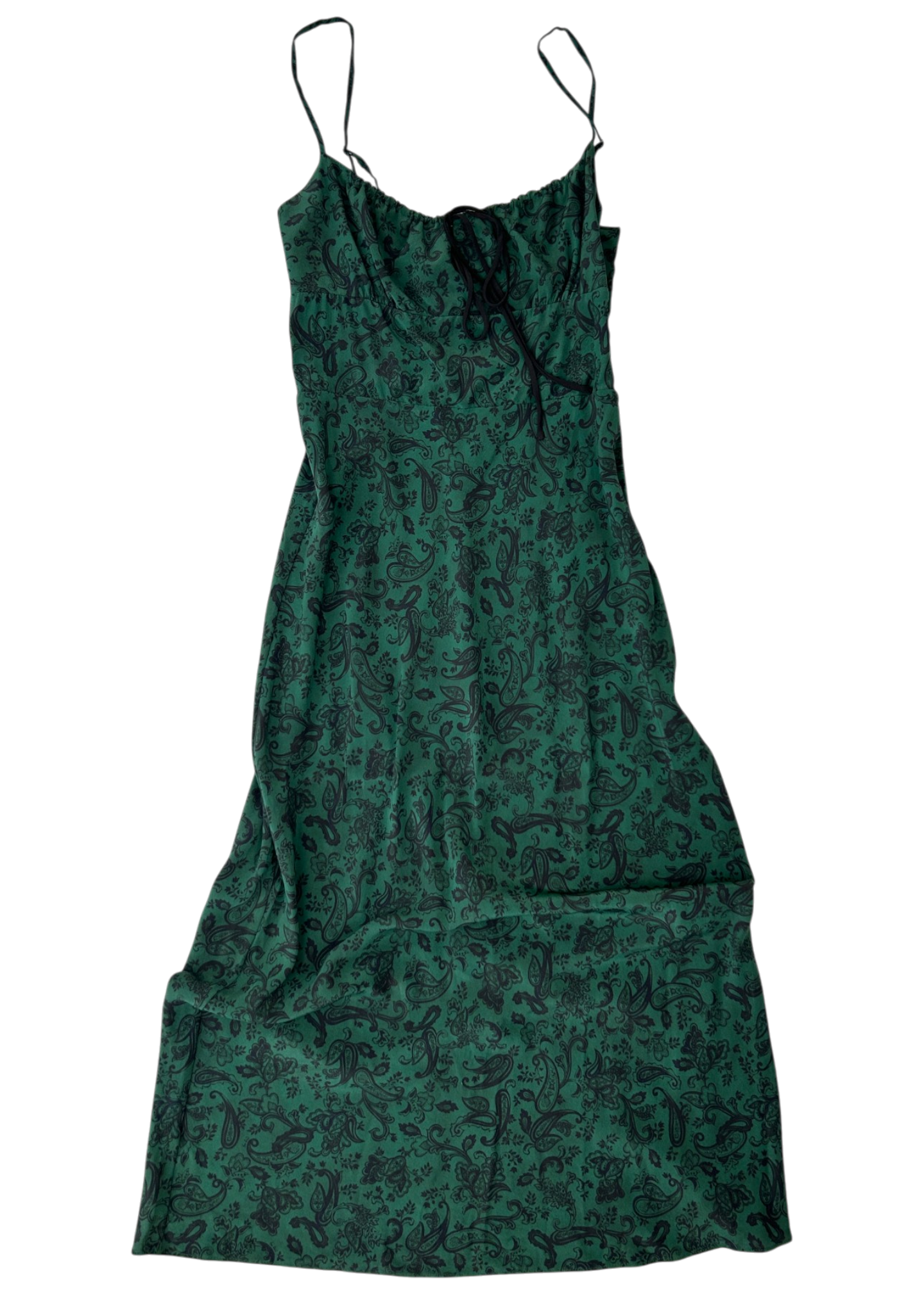 REALISATION PAR 'The Alba' Paisley Silk Midi Dress
