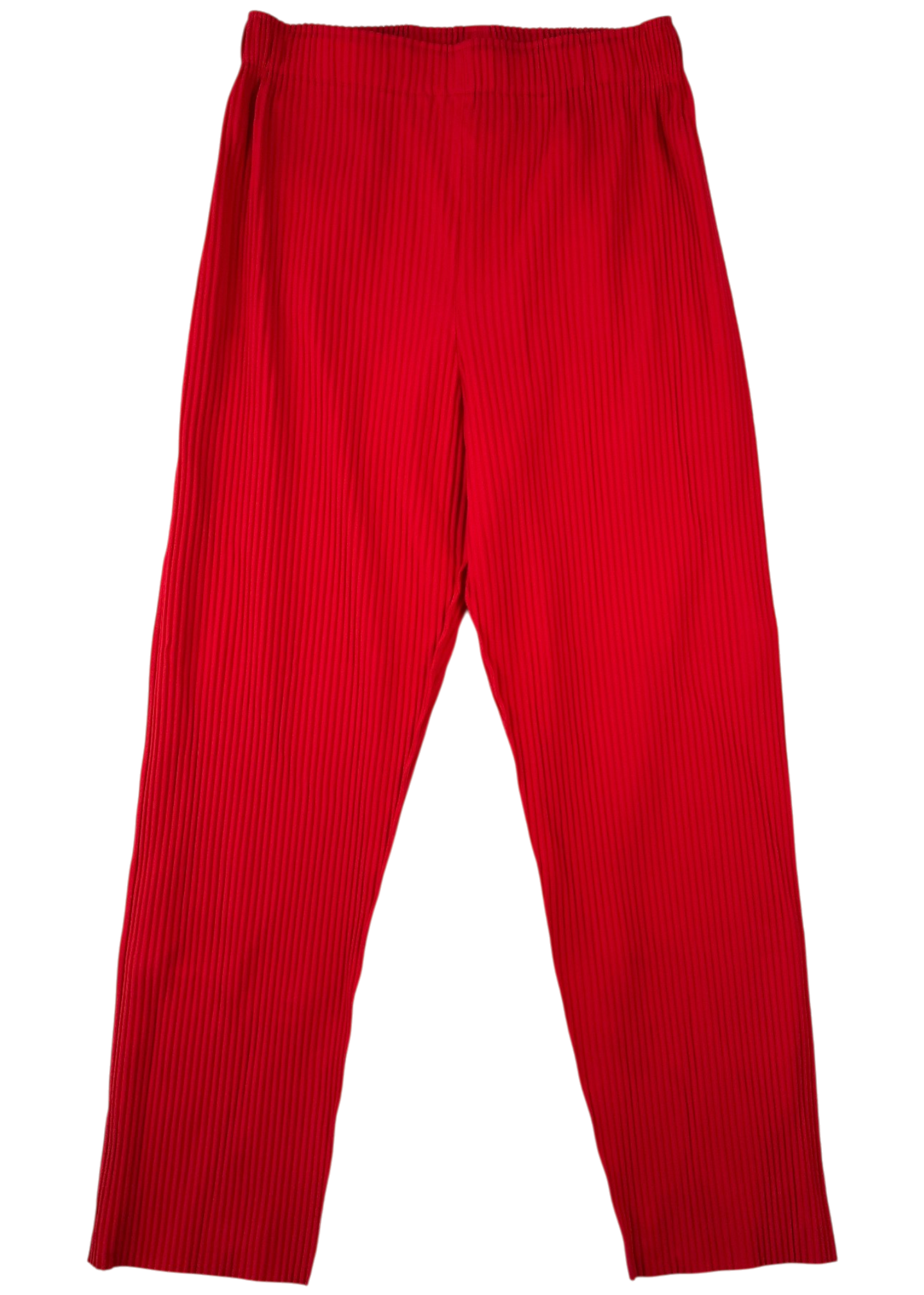 ISSEY MIYAKE ME Plisse Straight Leg Crop Pants