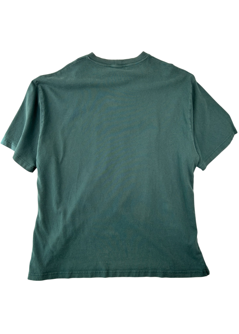 ACNE STUDIOS (AS IS) Green Tee W/ Gold Embroidered Logo