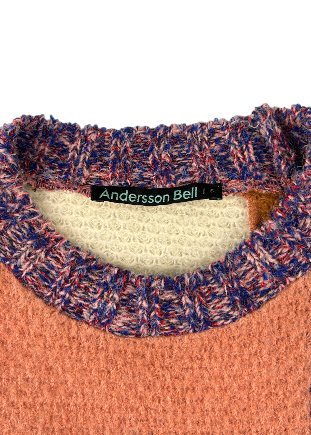 ANDERSSON BELL 'Mondro' Panelled Crewneck Sweater