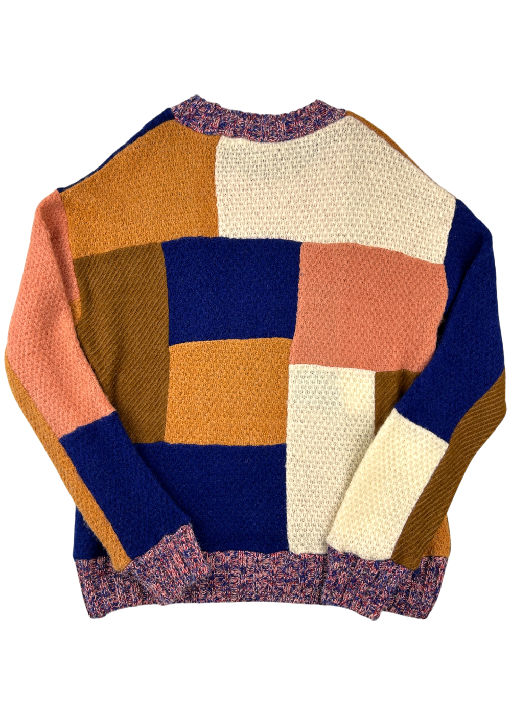 ANDERSSON BELL 'Mondro' Panelled Crewneck Sweater