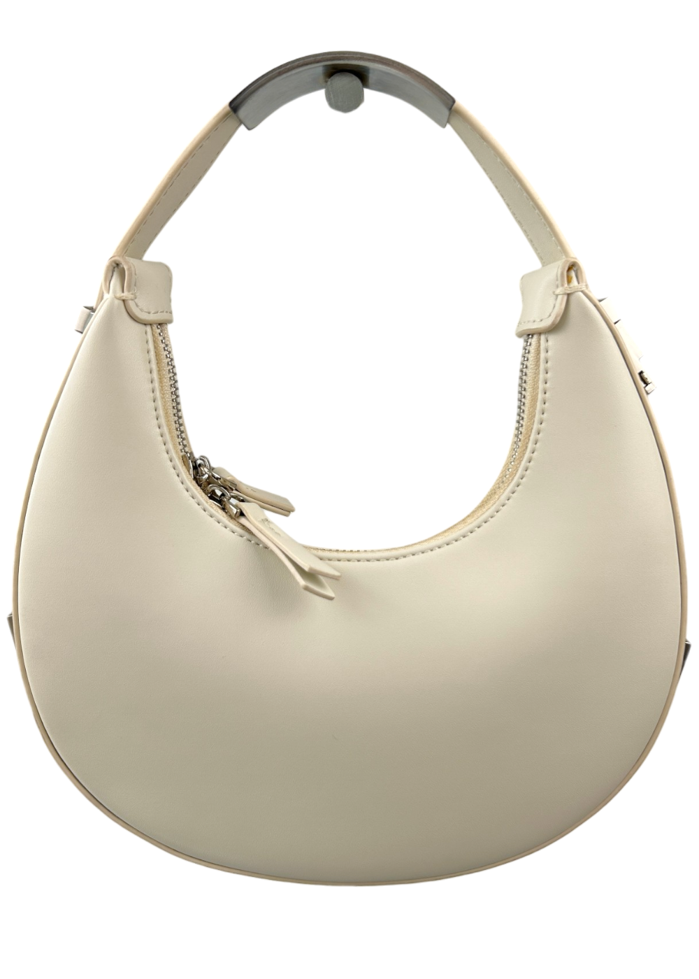 OSOI (AS IS) Cream 'Toni' Round Mini Bag