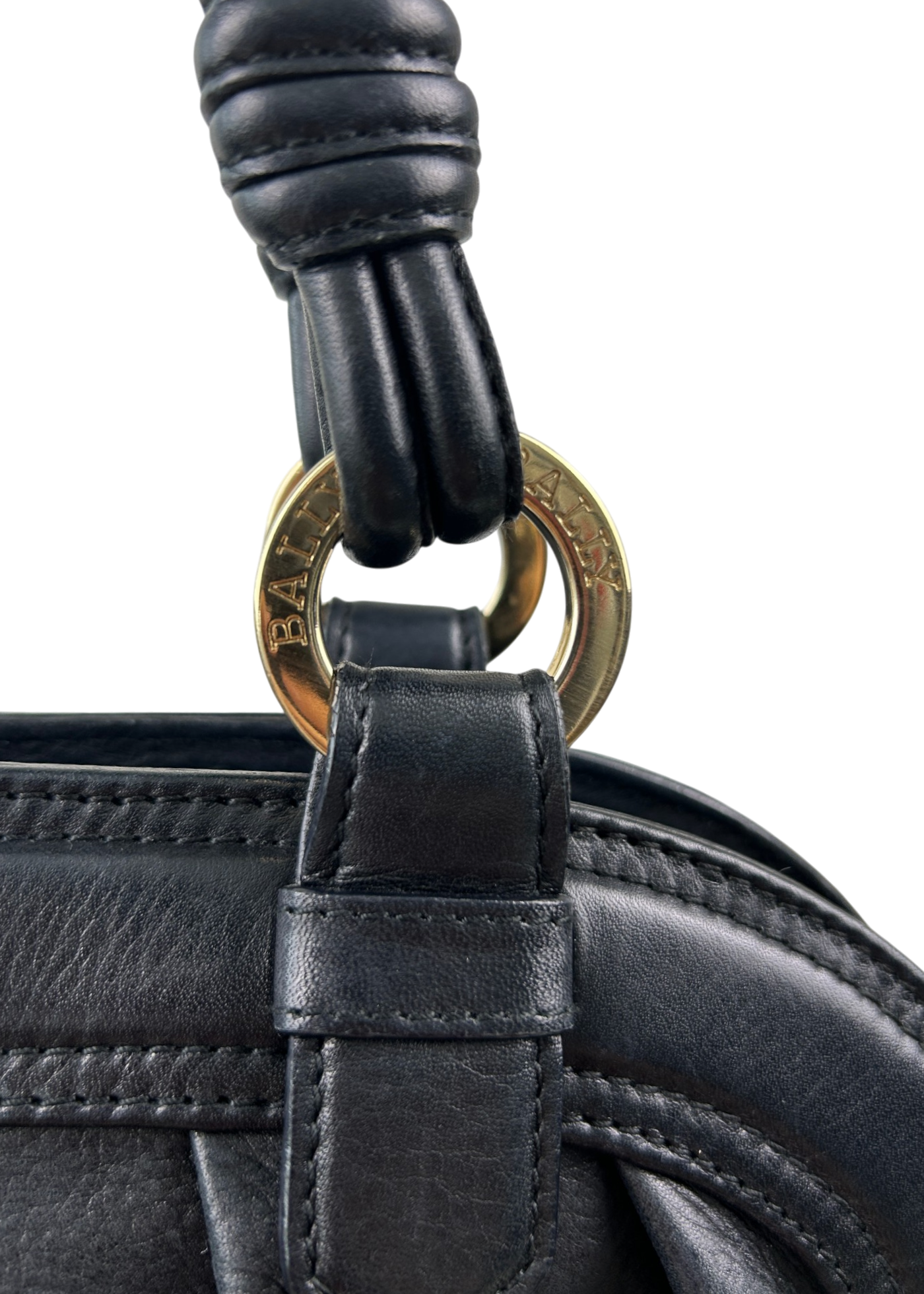 BALLY (AS IS) 'Lallan' Gathered Leather Bag