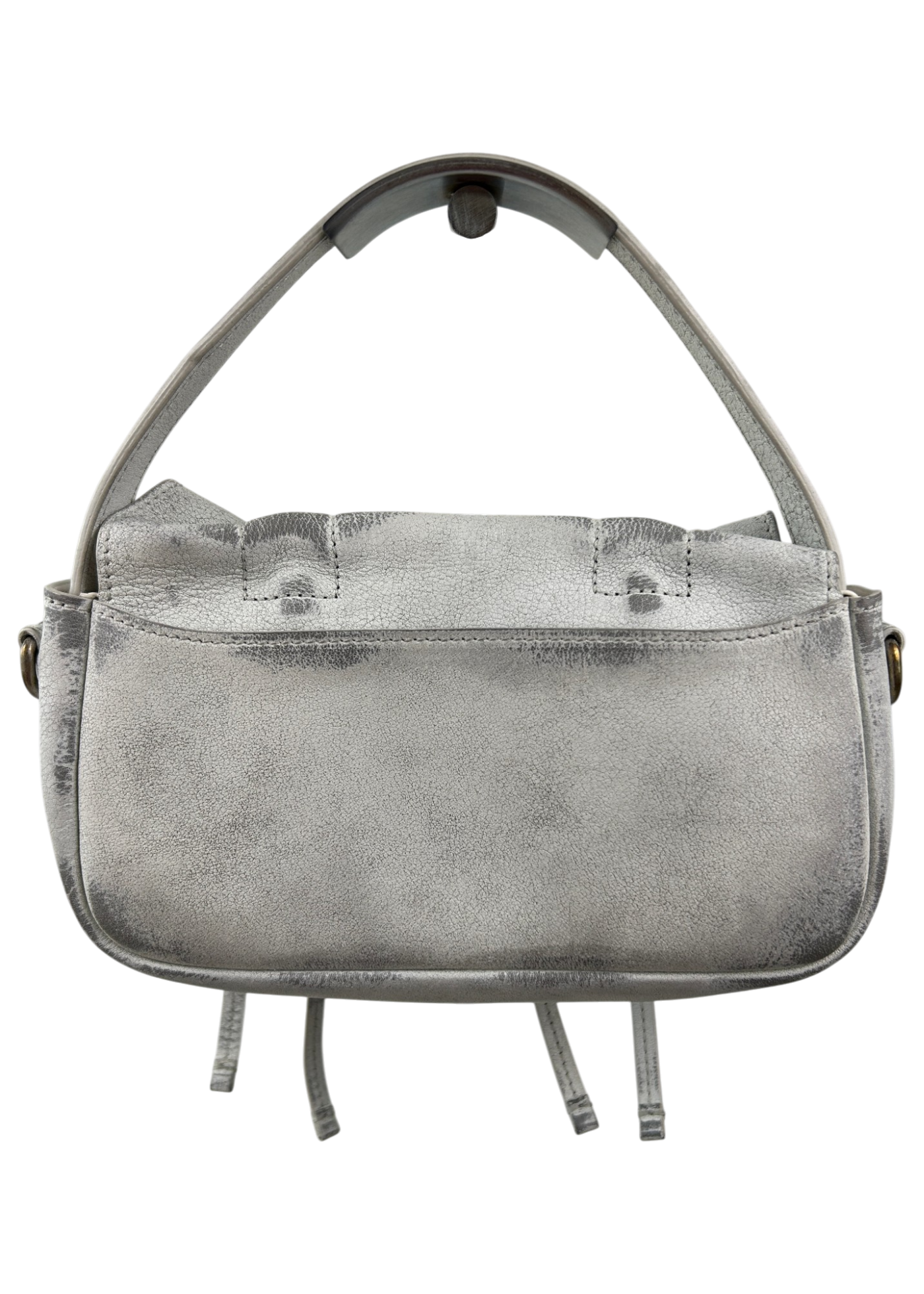ACNE STUDIOS 'Multipocket Micro Bag' Distressed Leather Bag