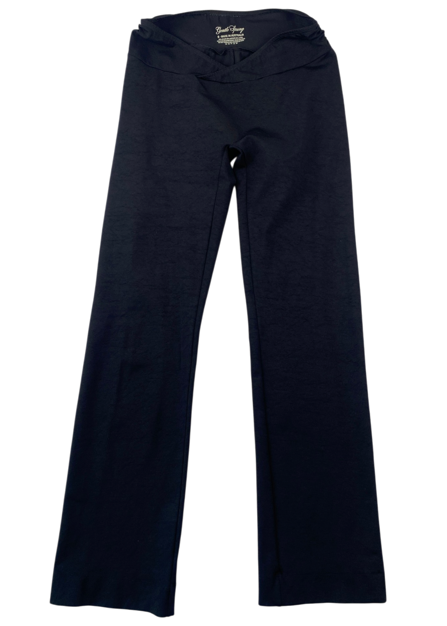 ALL IS A GENTLE SPRING Ponte Waist Kick Flare Pants