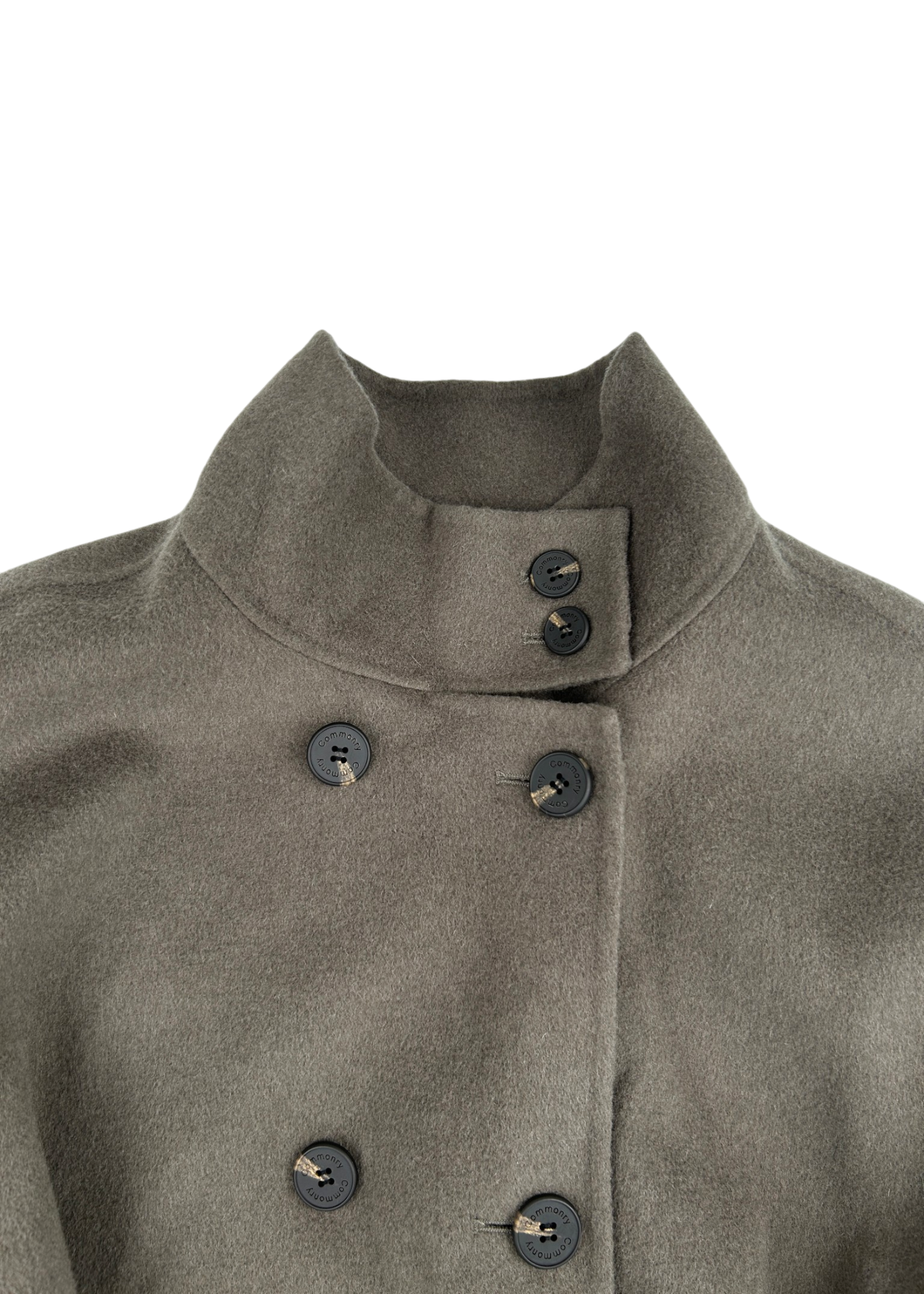 COMMONRY Sample (NWT) 'Kamilla' Wool Blend Double Breasted Jacket