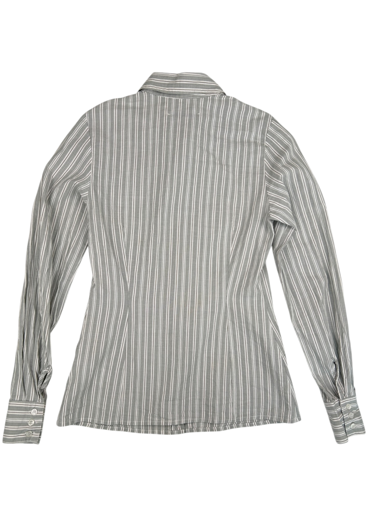 PALOMA WOOL Stripe Cotton Fitted Shirt