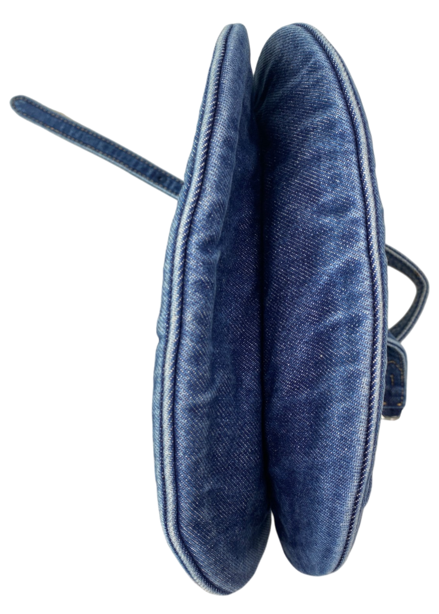 POLO BY RALPH LAUREN Denim Hobo 'ID Mini Bag' W/ Crossbody Strap