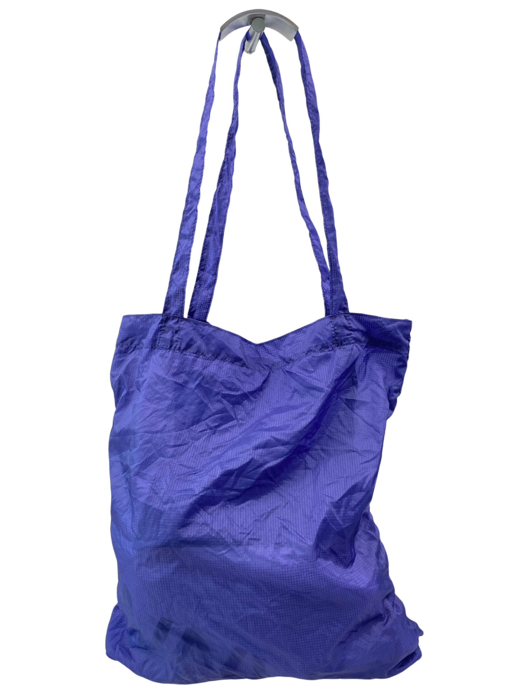 Y'S Nylon Shopping Tote + Drawstring Carry Pouch