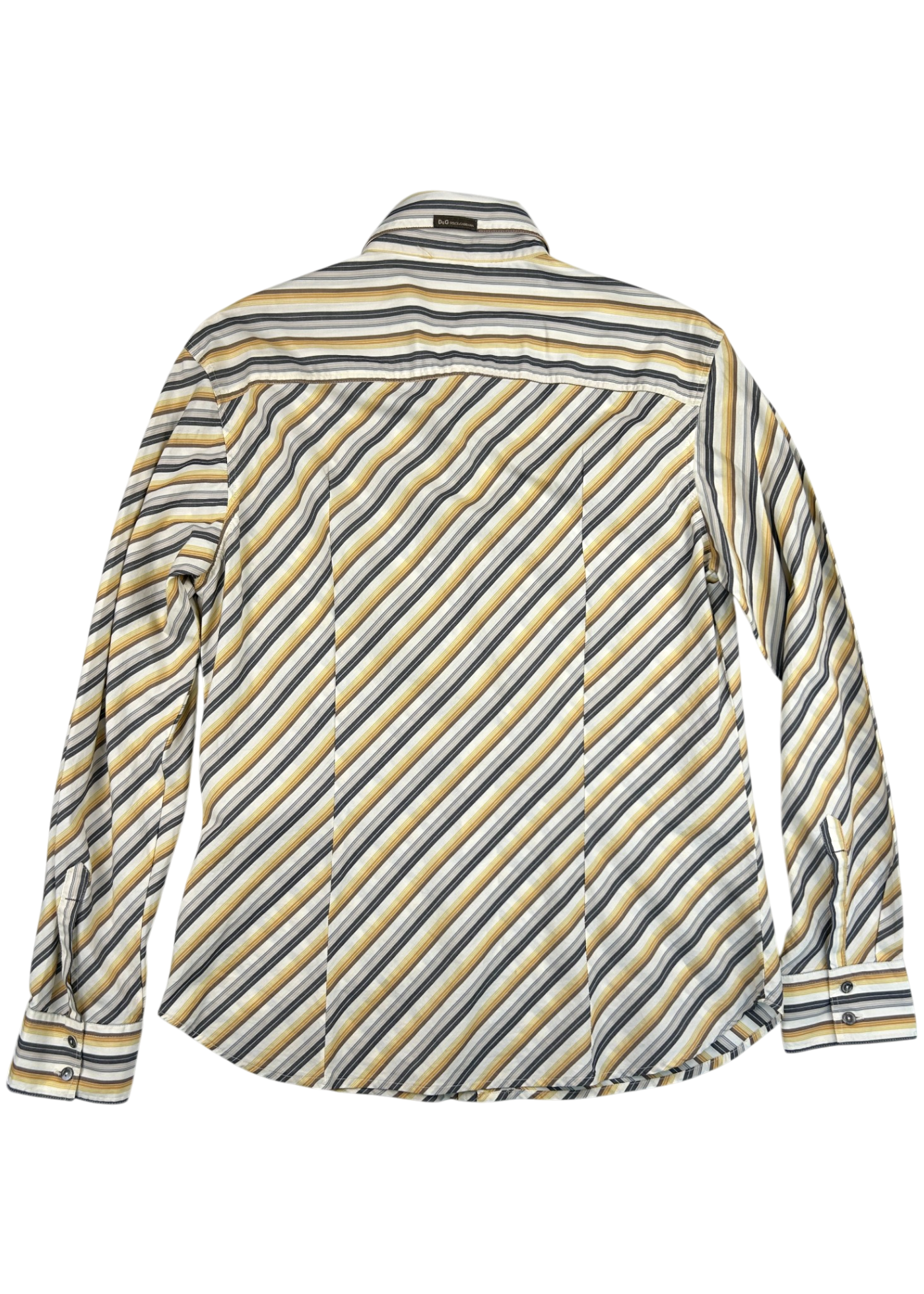 D&G BY DOLCE & GABBANA (AS IS) Diagonal Stripe Shirt