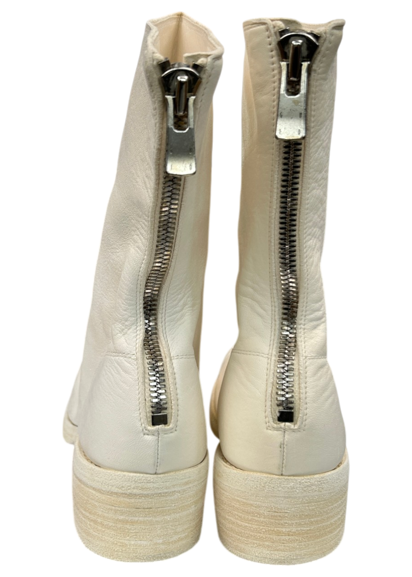 GUIDI White 788Z Leather Boots