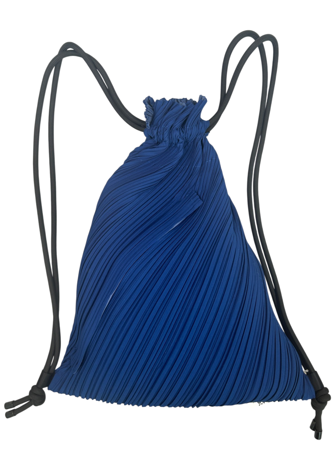 ISSEY MIYAKE PLEATS PLEASE (BNWT) Blue/Black Drawstring Backpack