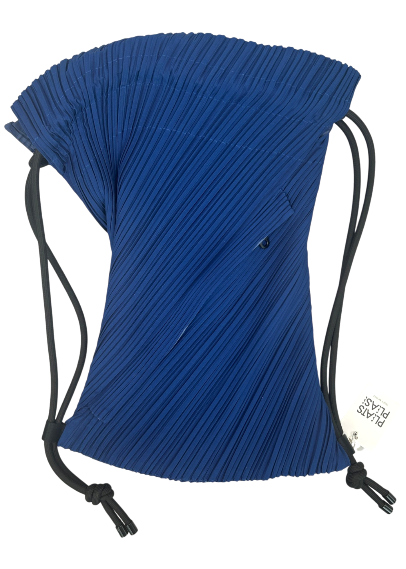 ISSEY MIYAKE PLEATS PLEASE (BNWT) Blue/Black Drawstring Backpack