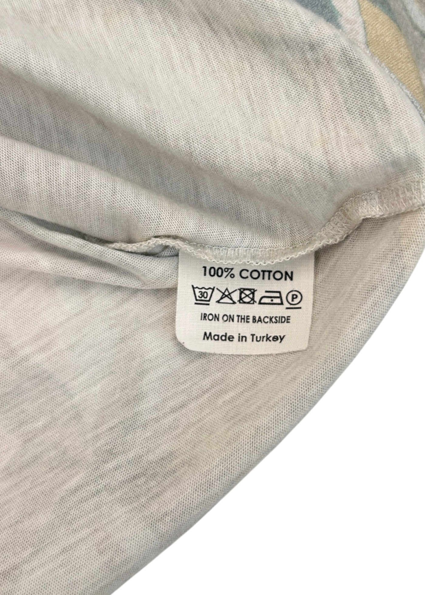 DRIES VAN NOTEN Pastel Floral Cotton Long Sleeve Top