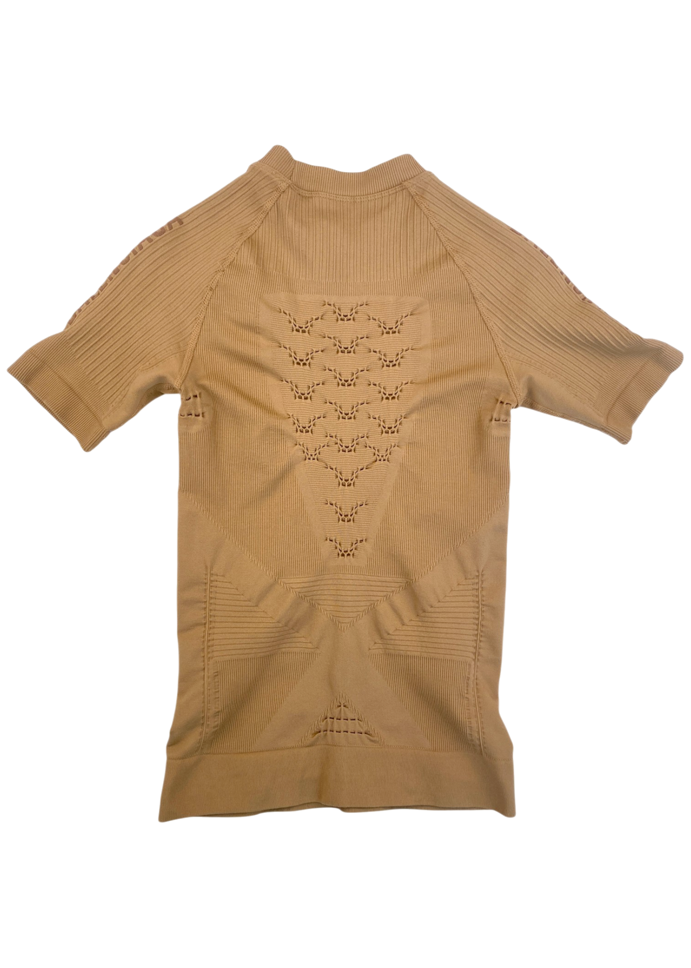 BALENCIAGA x X-BIONIC Beige Sporty B Technical Knit Top