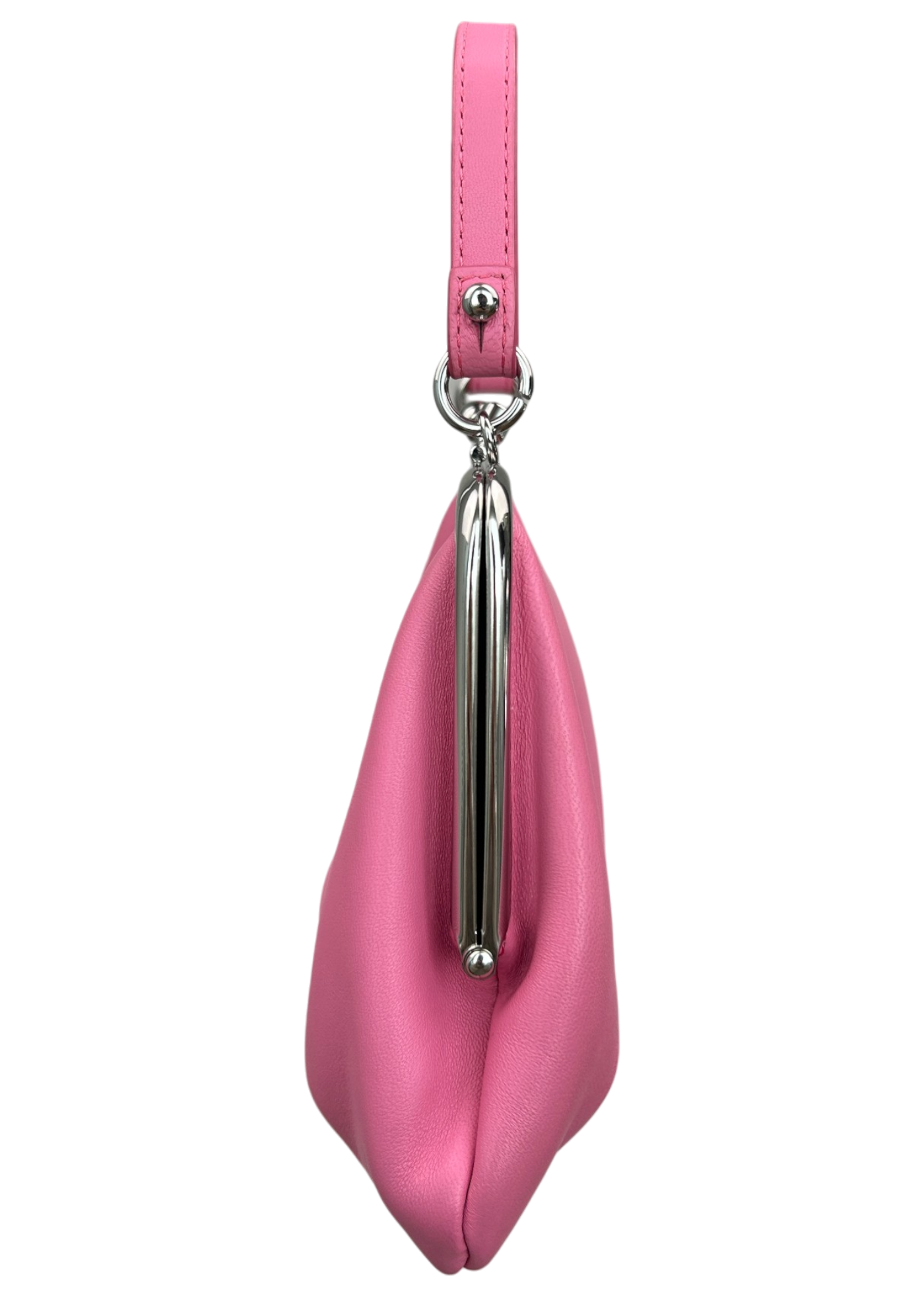VIVIENNE WESTWOOD Barbie Pink 'Granny Frame' Kiss Lock Mini Bag