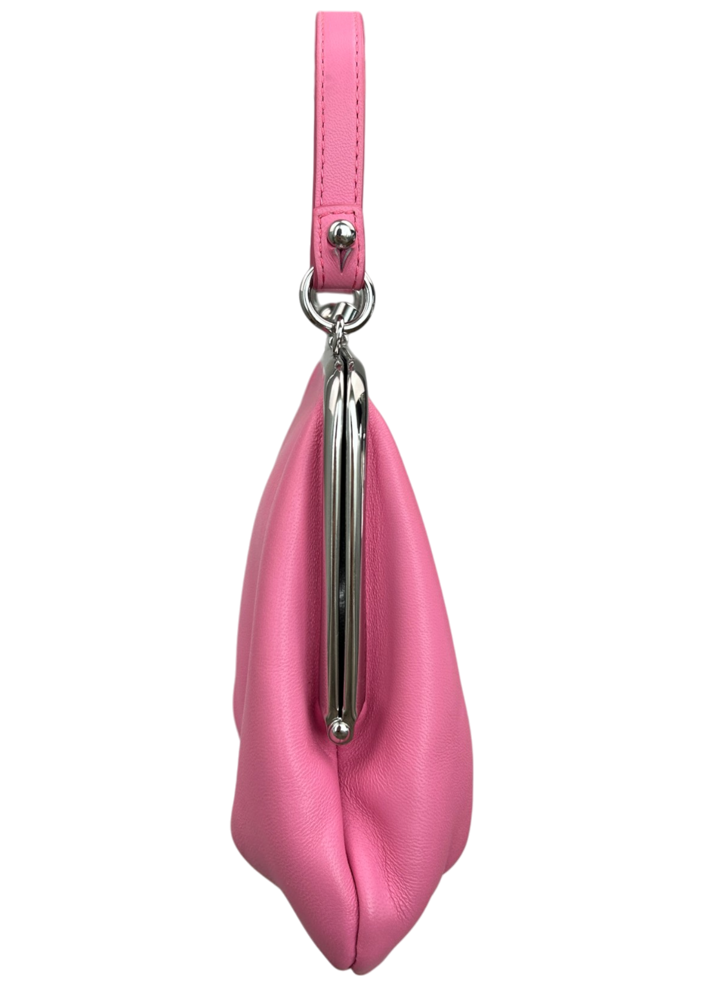 VIVIENNE WESTWOOD Barbie Pink 'Granny Frame' Kiss Lock Mini Bag