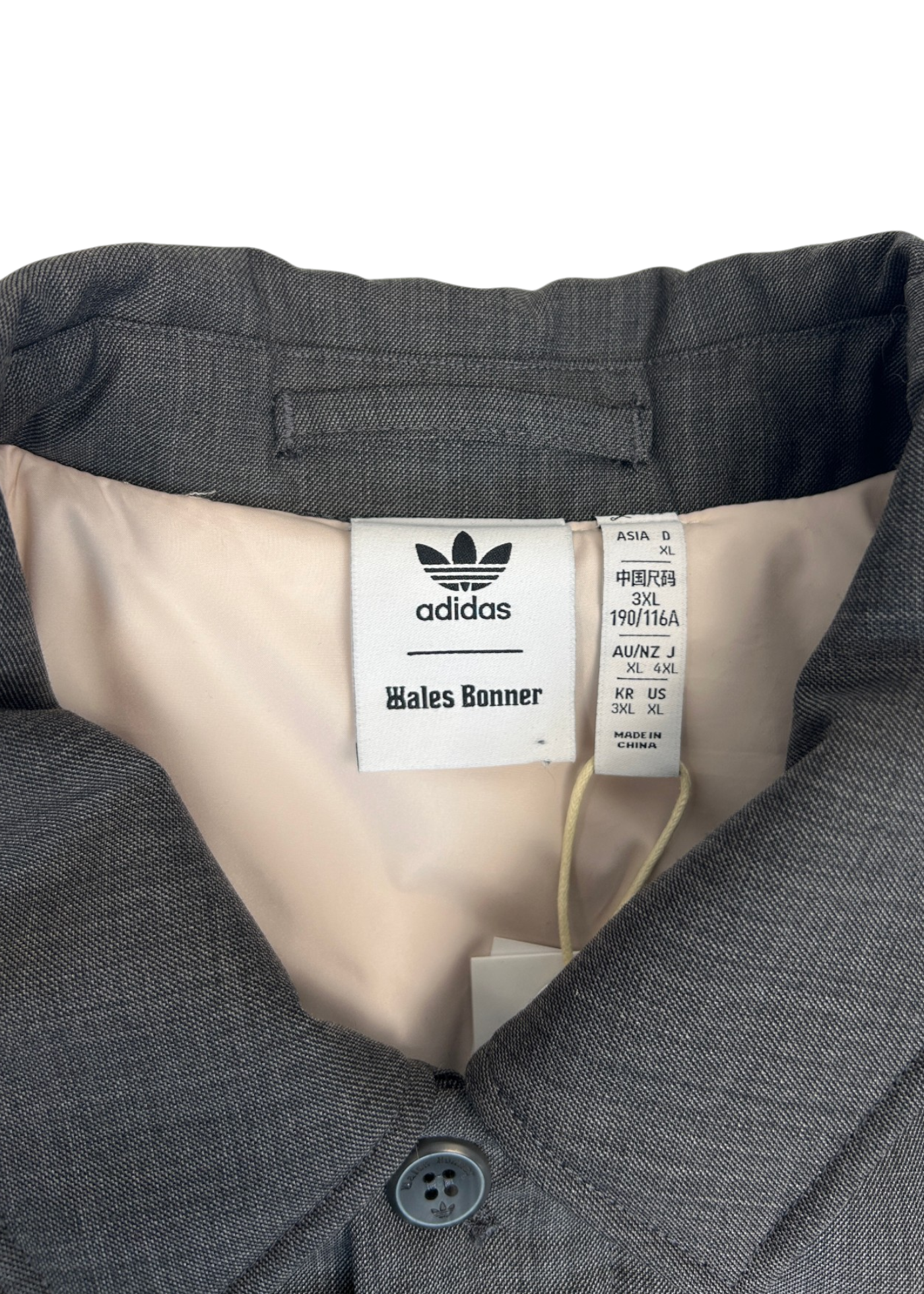ADIDAS X WALES BONNER (NWT) Blouson Jacket W/ Mesh Three Stripes