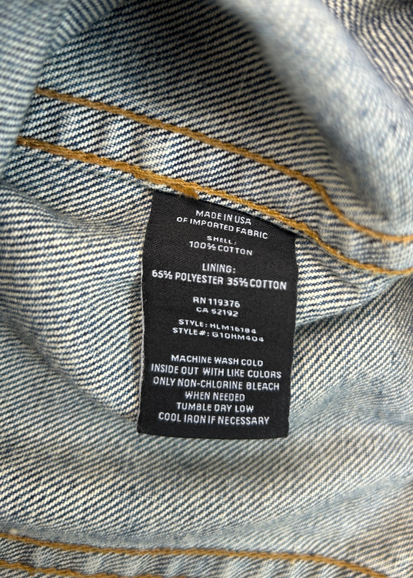 HELMUT LANG 'Mr 87' Mid-Wash Double Pocket Panel Denim Jacket