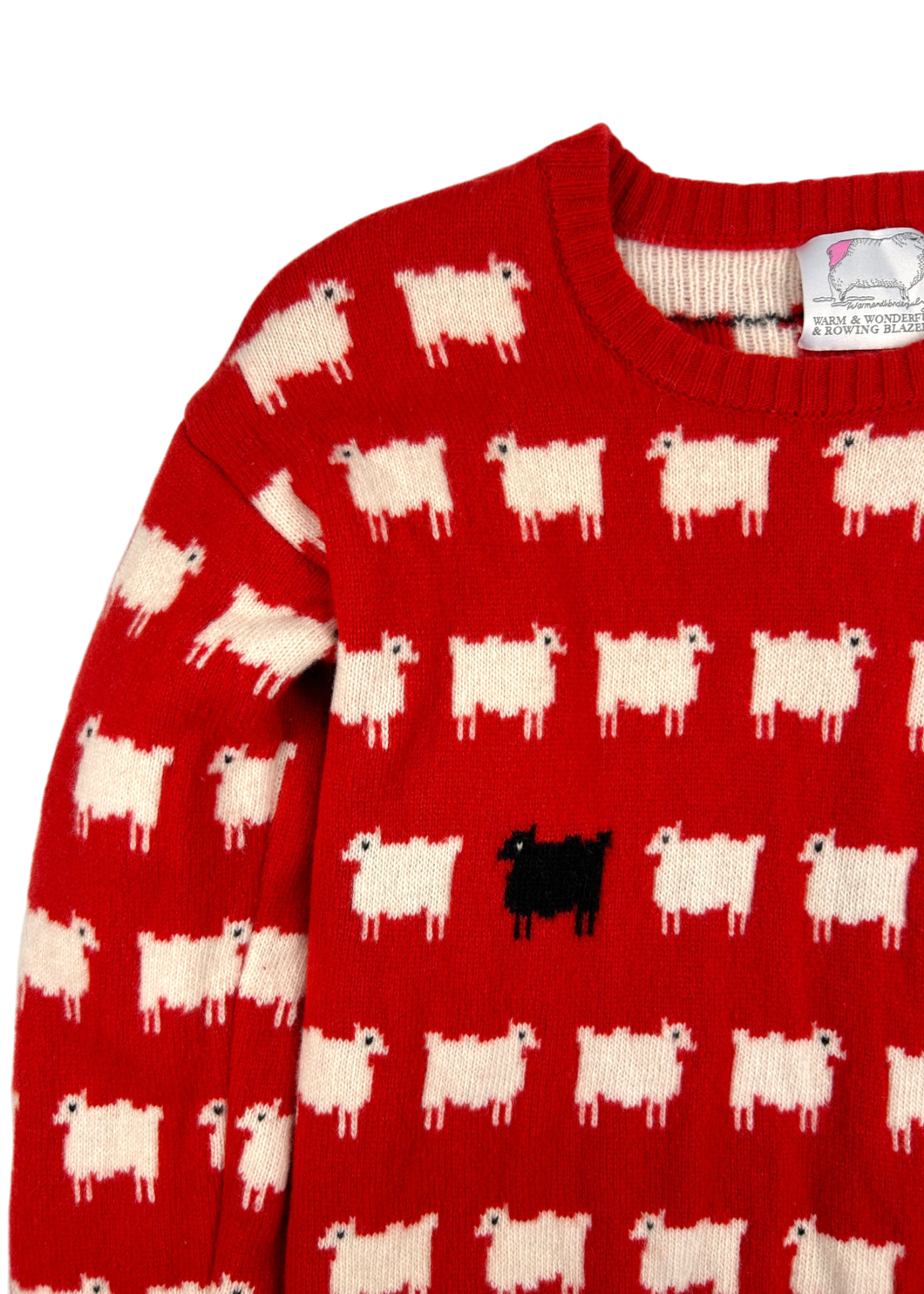 WARM & WONDERFUL (AS IS) Wool Sheep Jumper