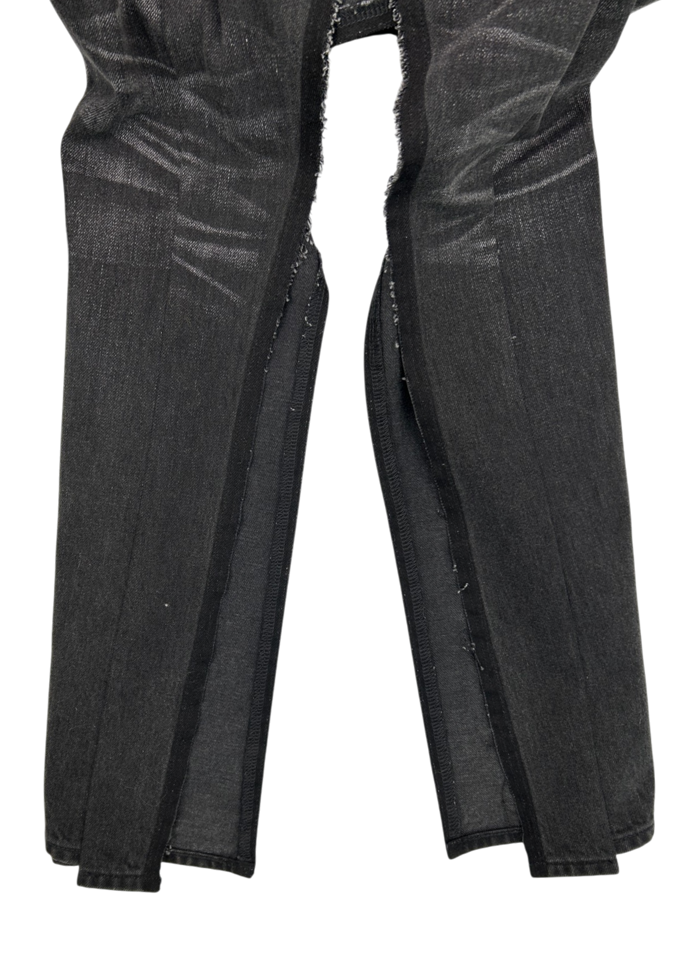 JUNYA WATANABE X LEVI'S 2023 Wool/Cashmere Maxi Coat W/ Reworked Denim