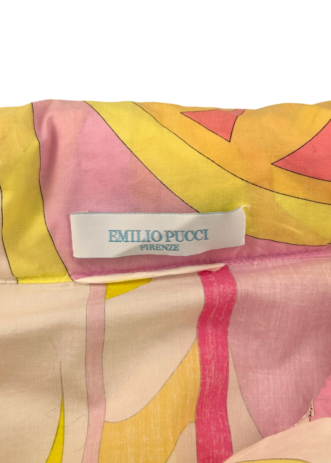 EMILIO PUCCI Psychedelic Cotton Zip Up Jacket W/ Packable Hood