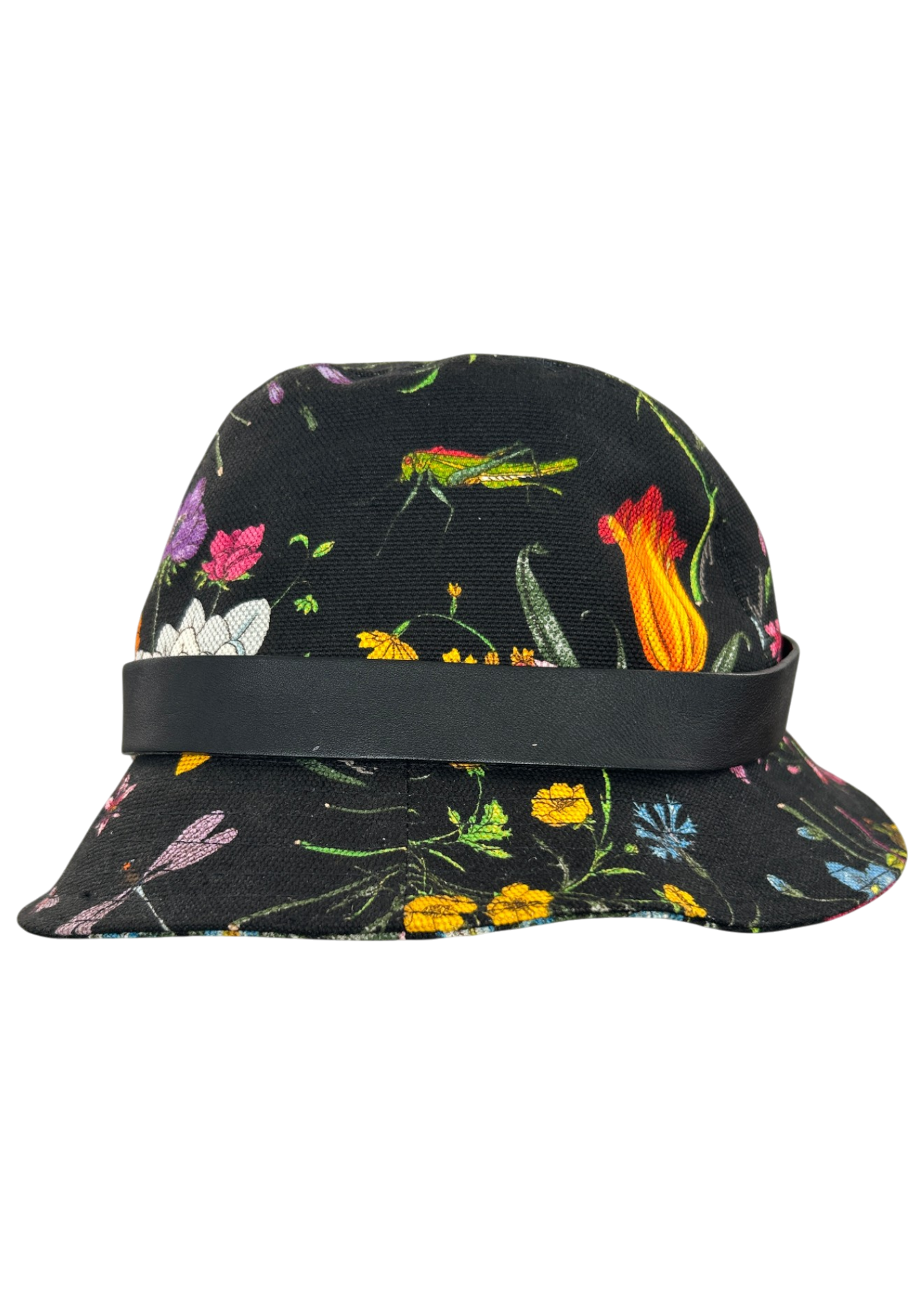 GUCCI Floral Twill Bucket Hat