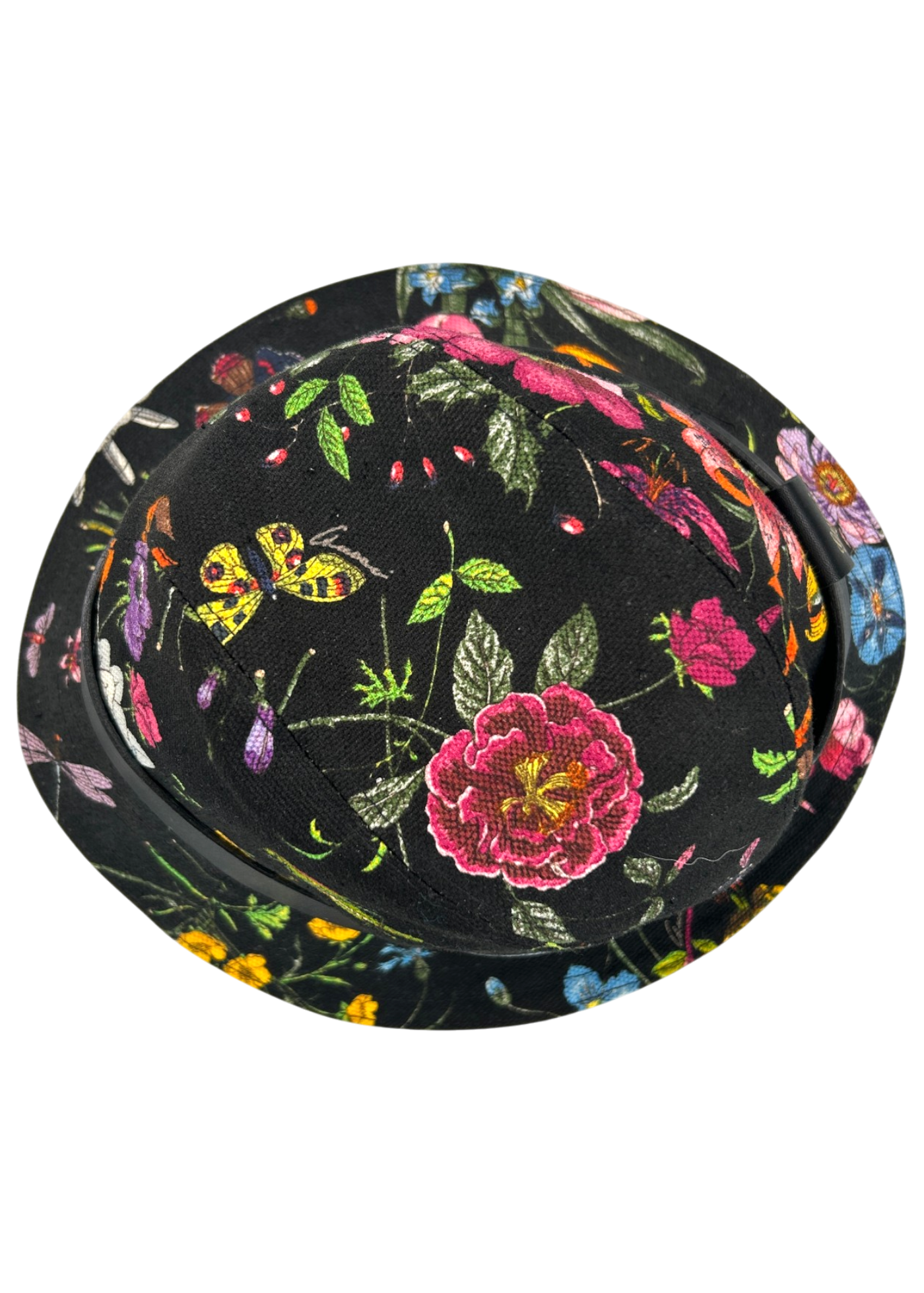 GUCCI Floral Twill Bucket Hat