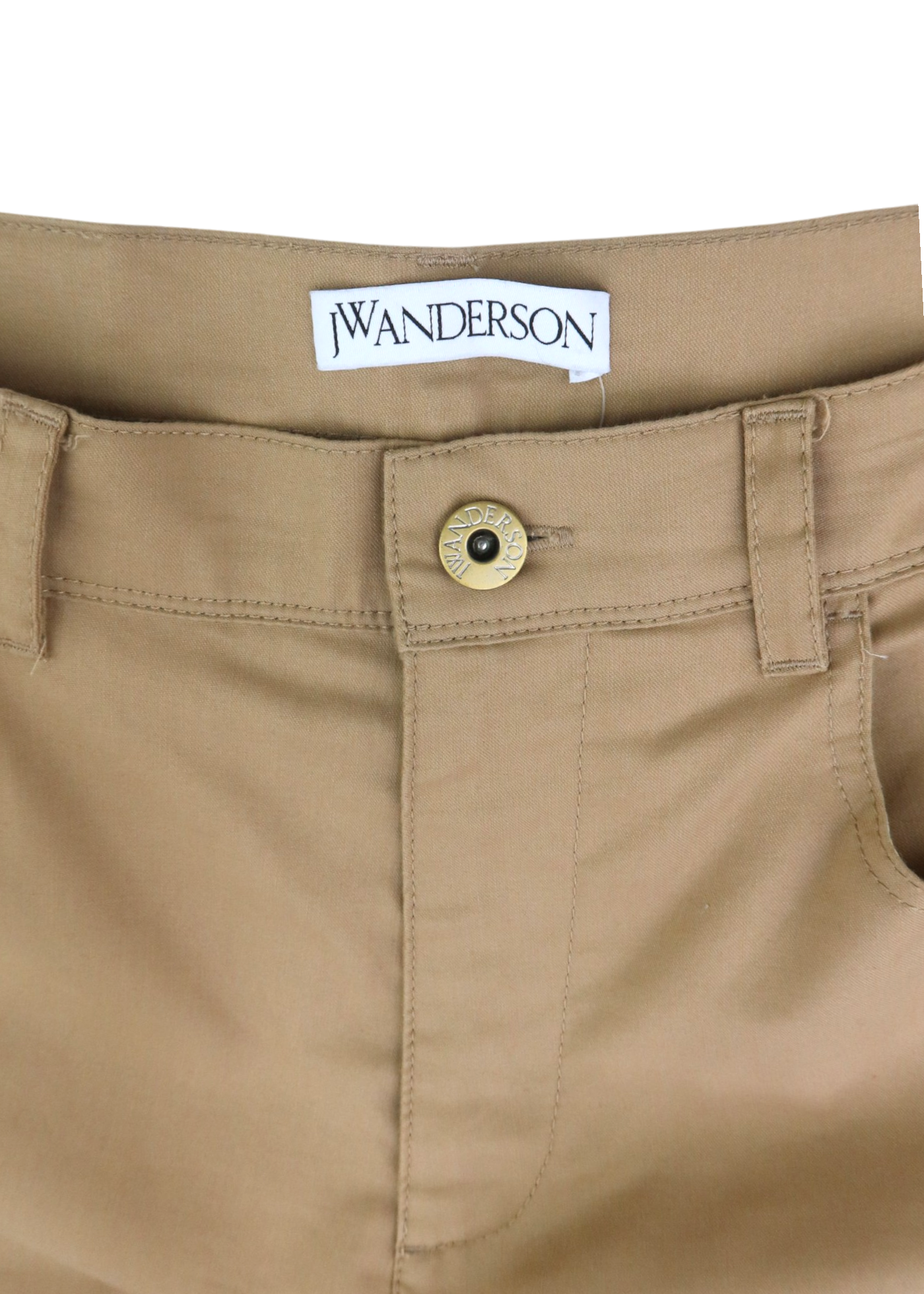 JW ANDERSON Beige Wide Leg Chino