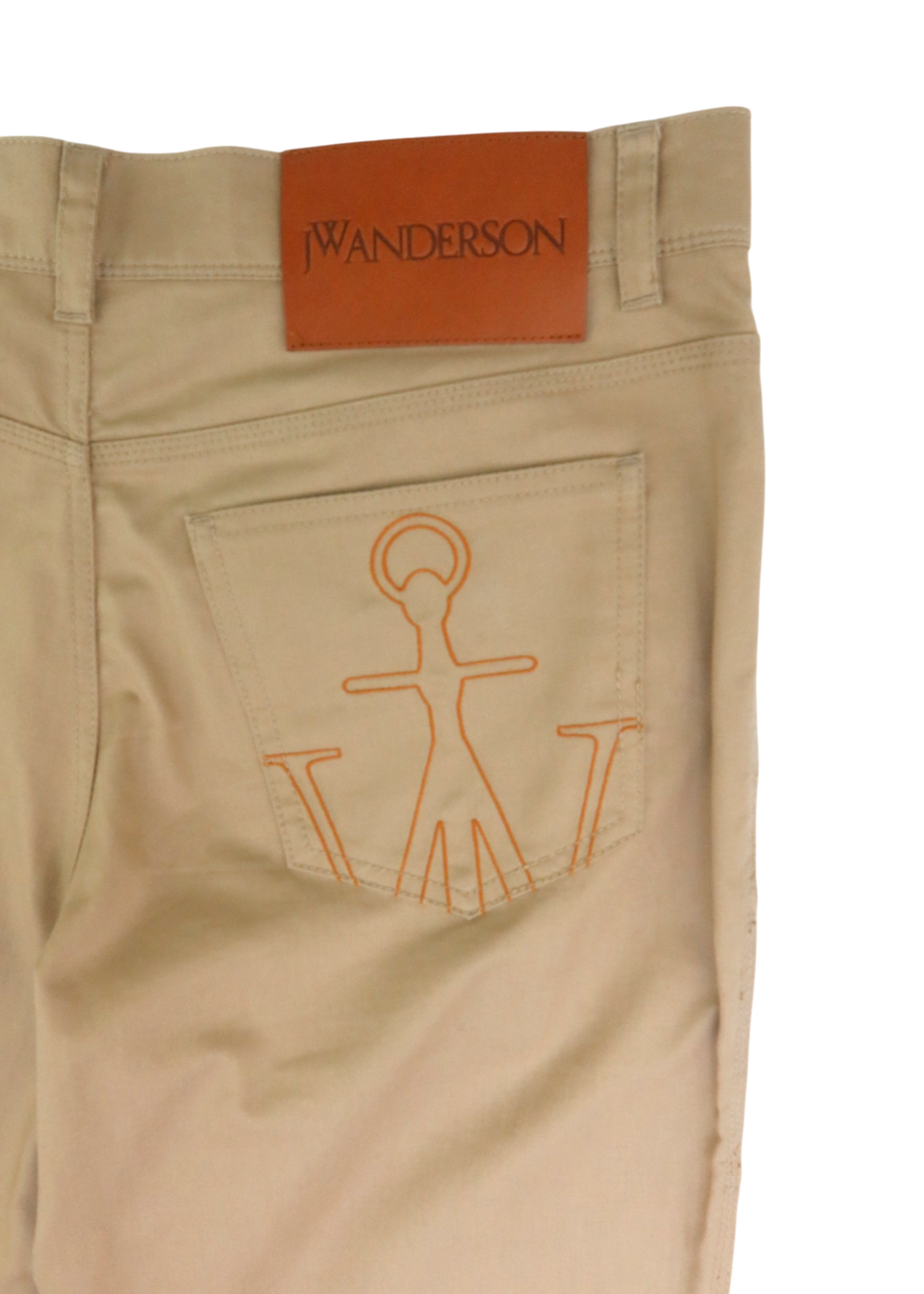 JW ANDERSON Beige Wide Leg Chino